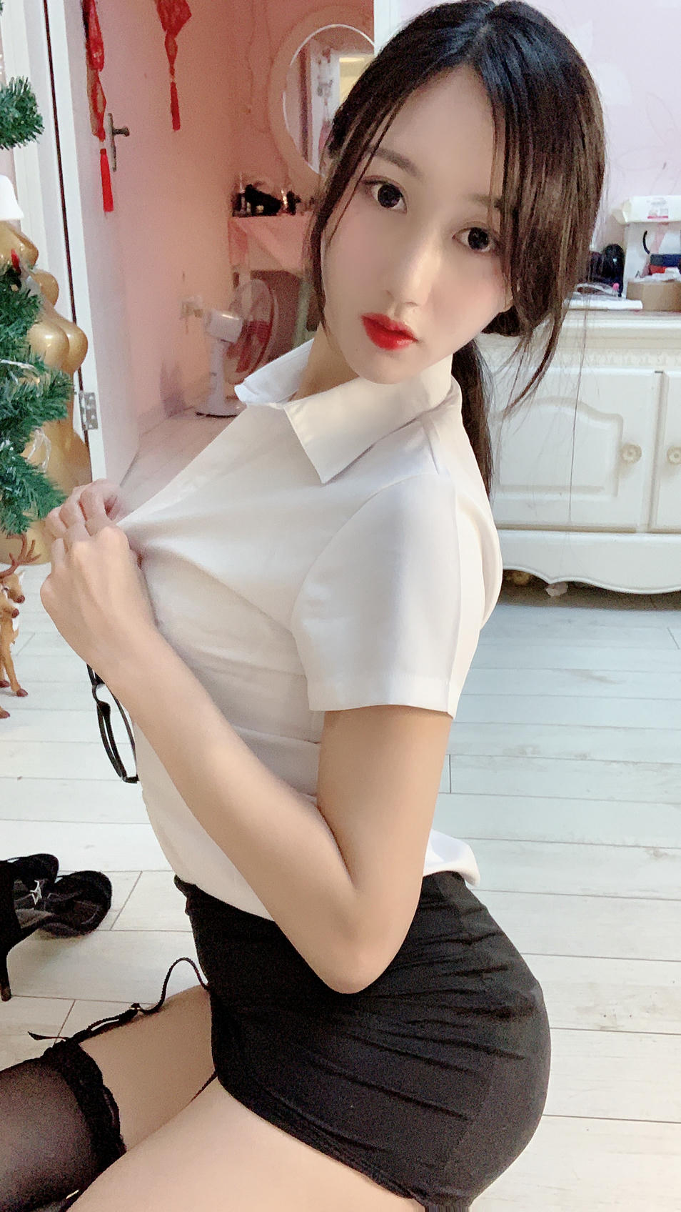 115斗鱼小小玉酱- NO.001 教师系列[11P-15_1.4MB]_第1集