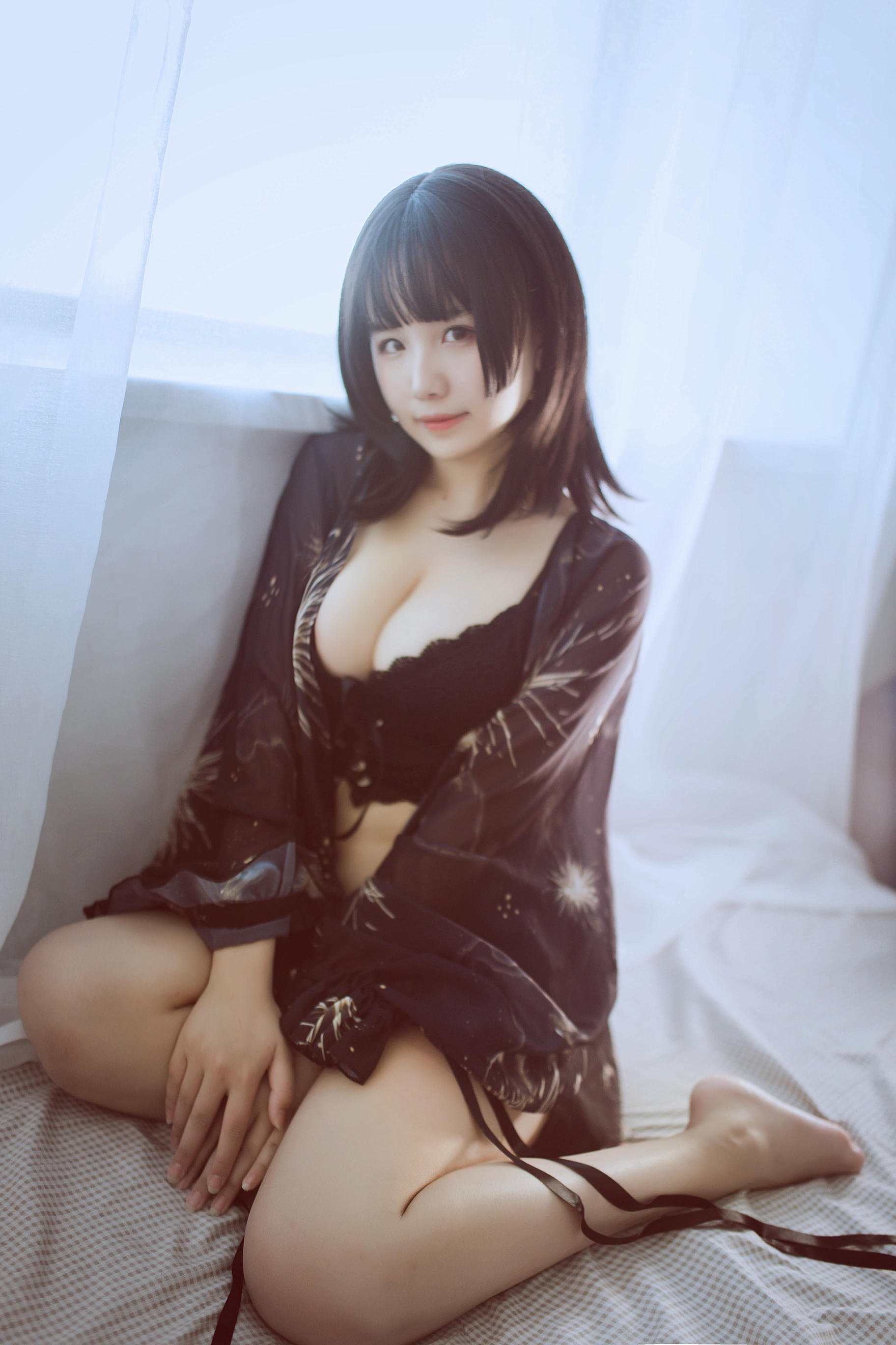 阿半今天很开心 NO.016 黑色吊带 [23P-220MB]_第1集