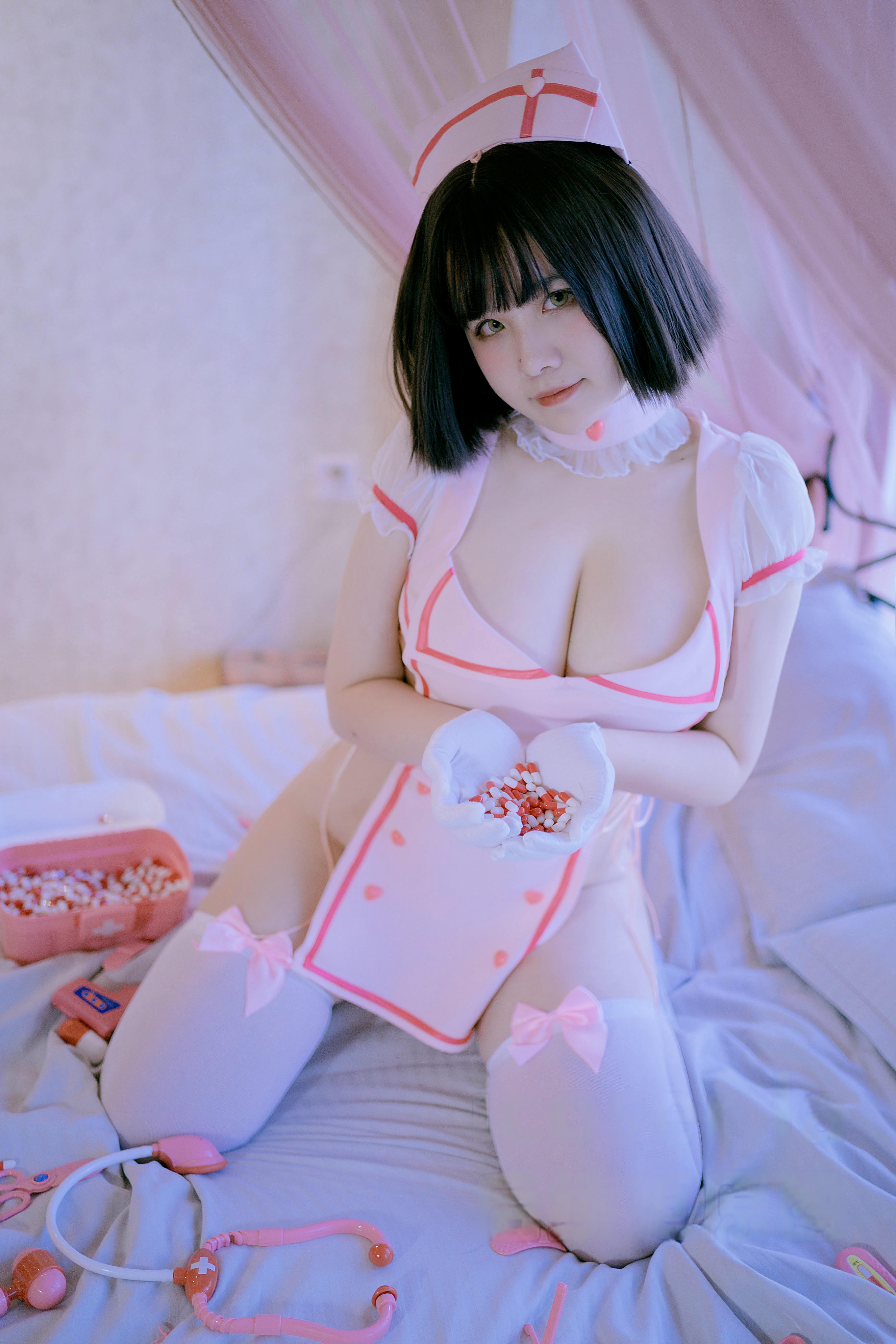 阿半今天很开心 NO.030 粉护士[37P 404.2M]_第1集