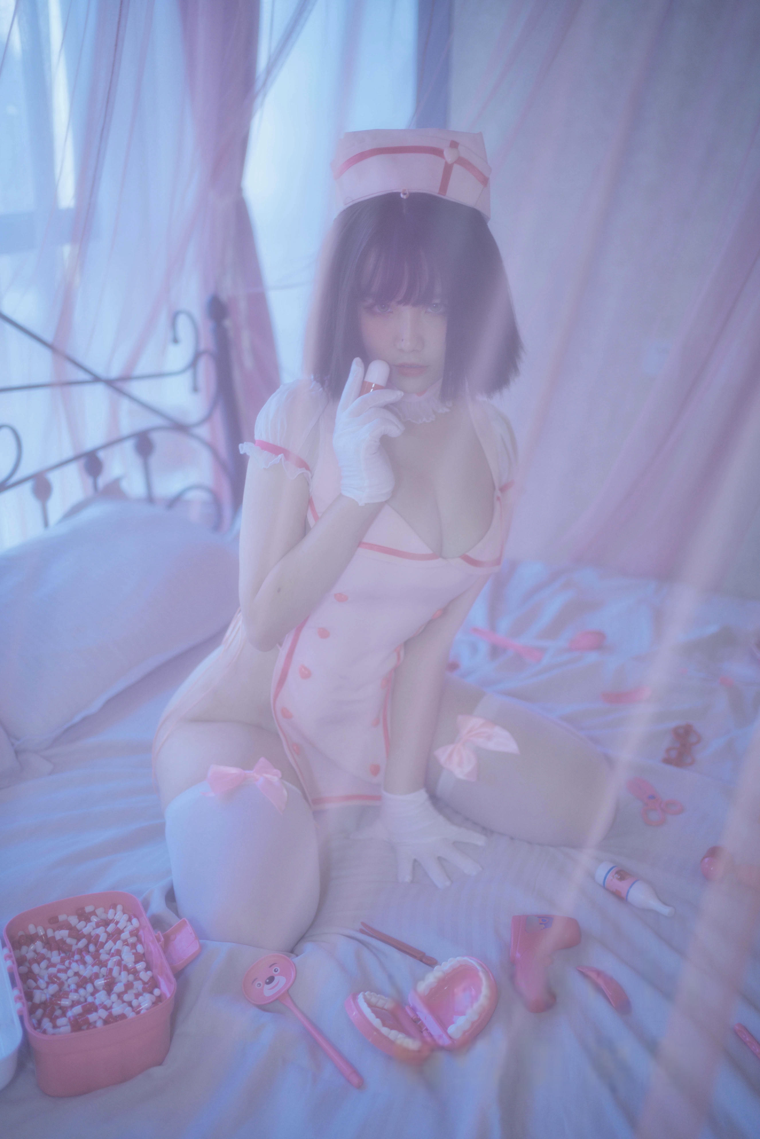 阿半今天很开心 NO.030 粉护士[37P 404.2M]_第1集