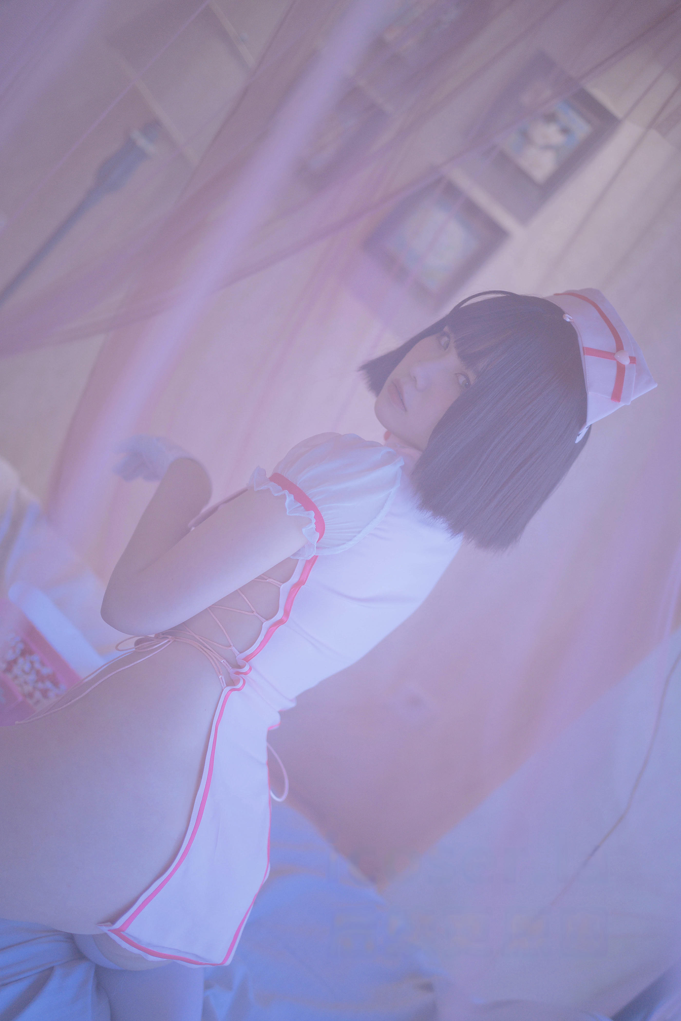 阿半今天很开心 NO.030 粉护士[37P 404.2M]_第1集