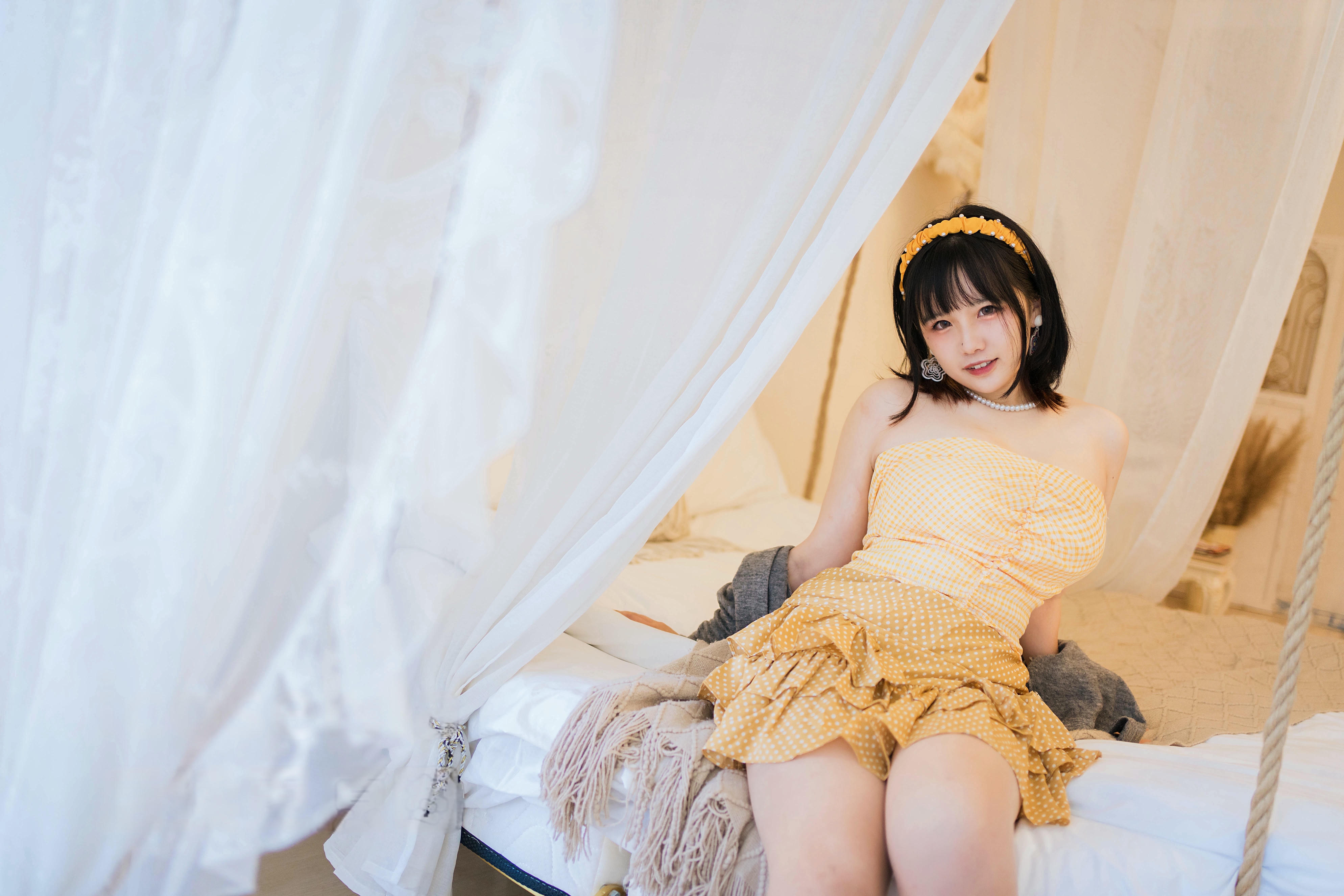 阿半今天很开心 NO.033 黄色抹胸[68P 1V 491M]_第3集