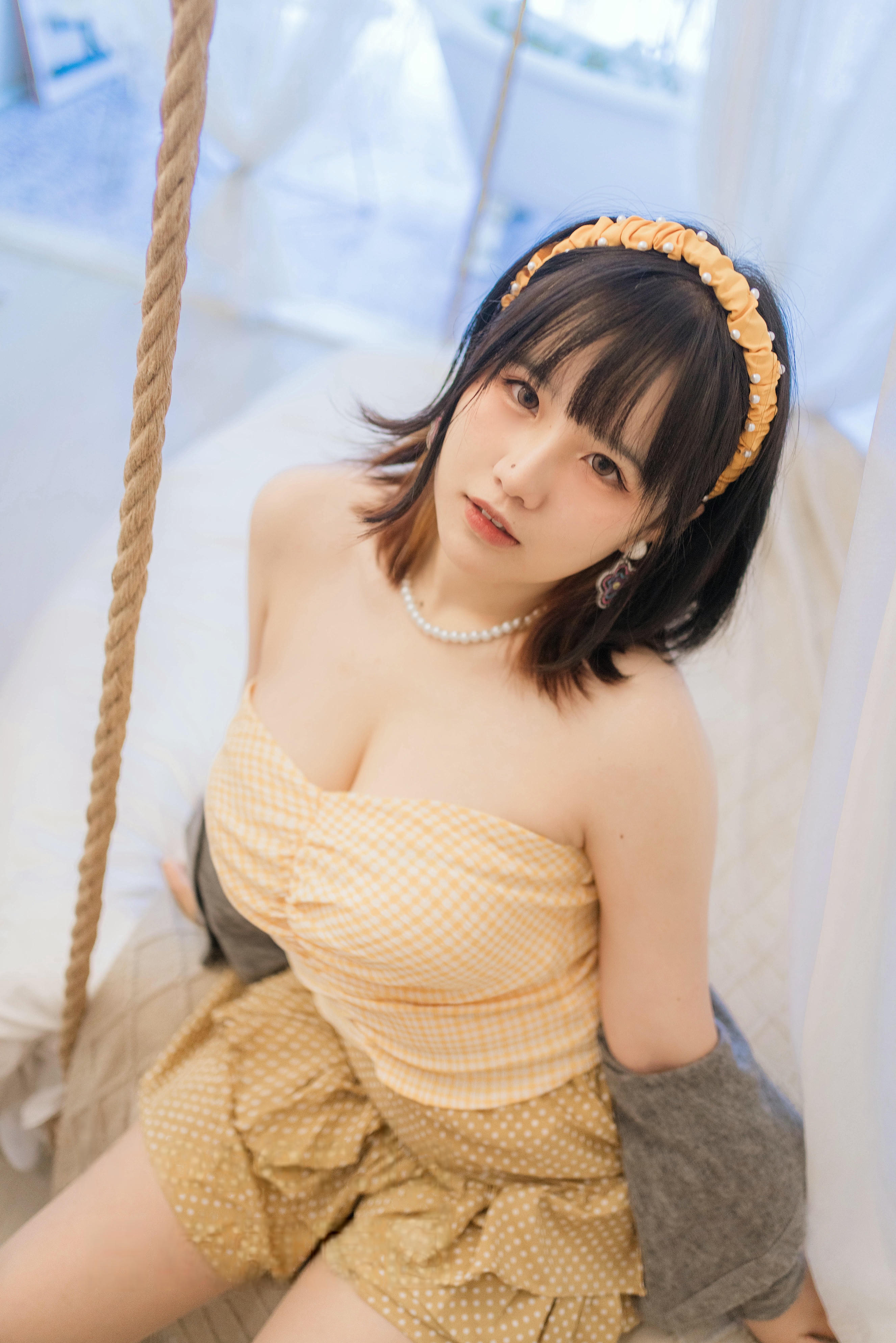 阿半今天很开心 NO.033 黄色抹胸[68P 1V 491M]_第3集