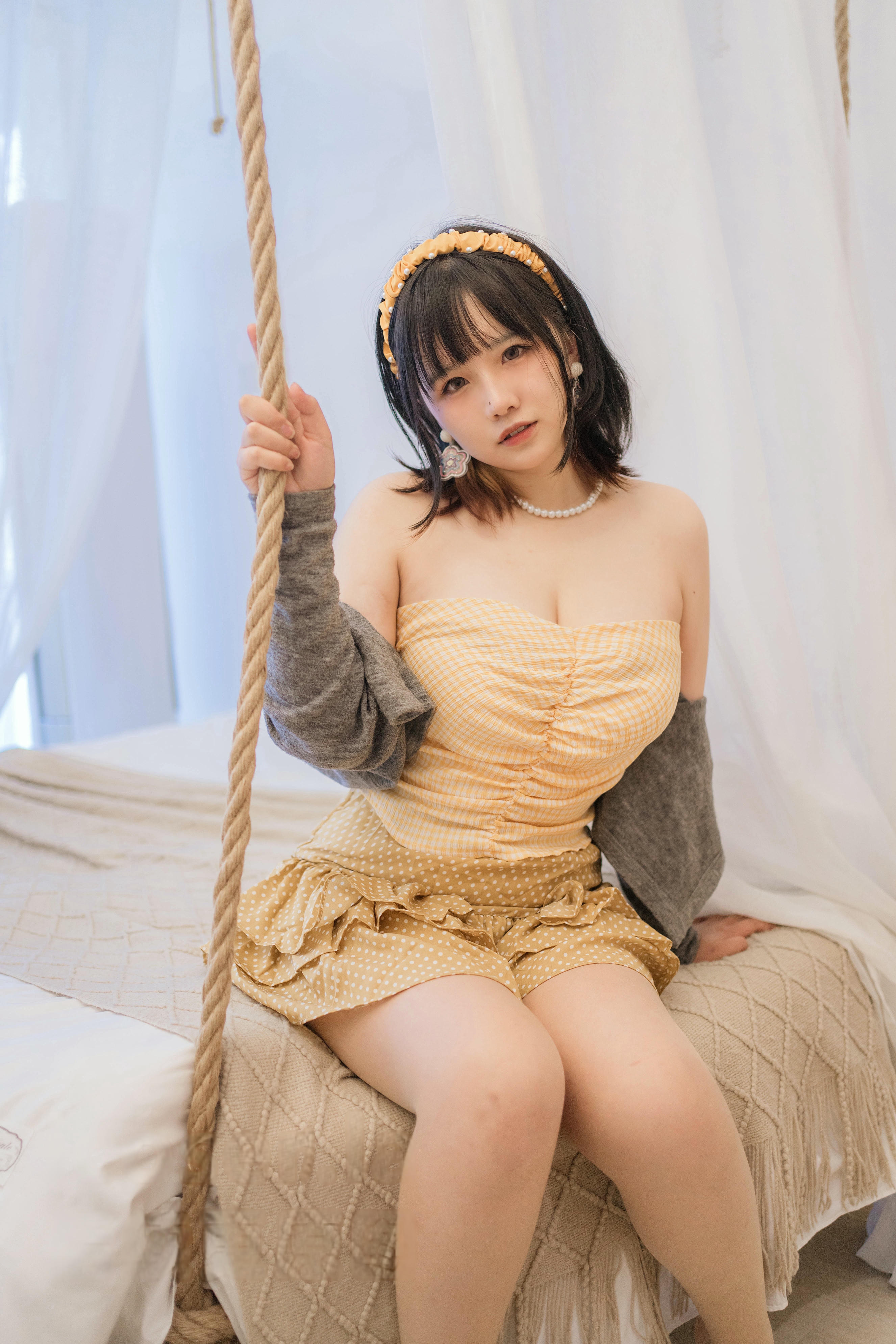 阿半今天很开心 NO.033 黄色抹胸[68P 1V 491M]_第3集