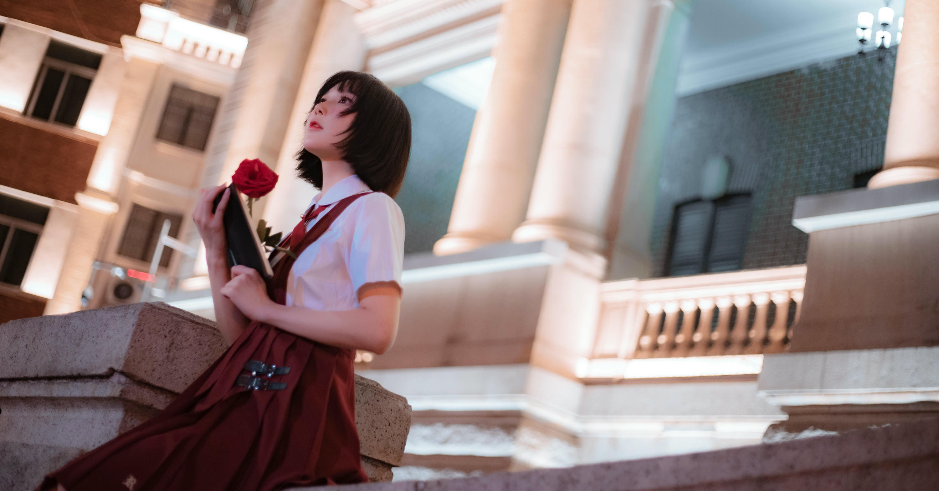 阿包也是兔娘 NO.001 JK日常 [15P-179MB]_第1集