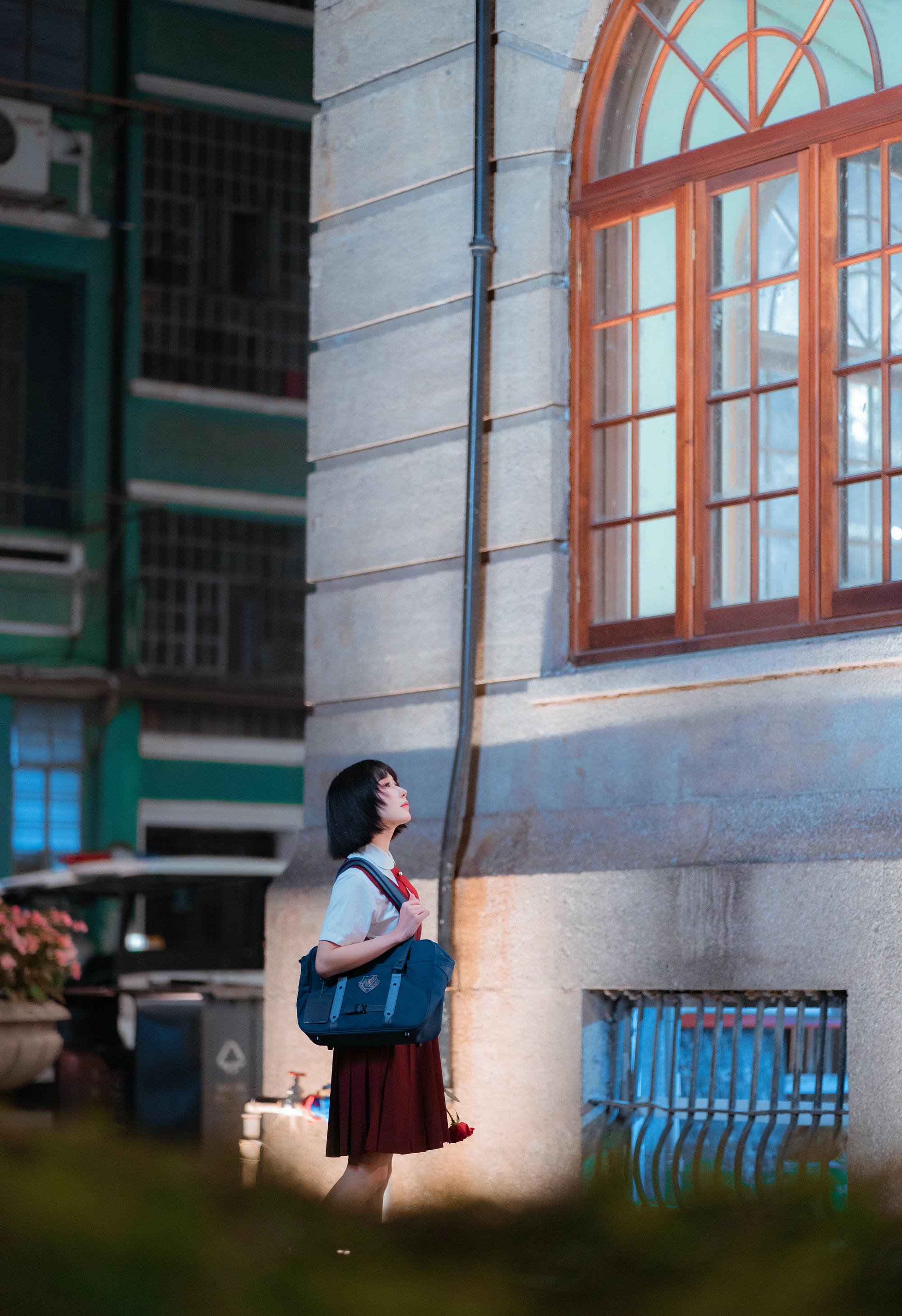 阿包也是兔娘 NO.001 JK日常 [15P-179MB]_第1集