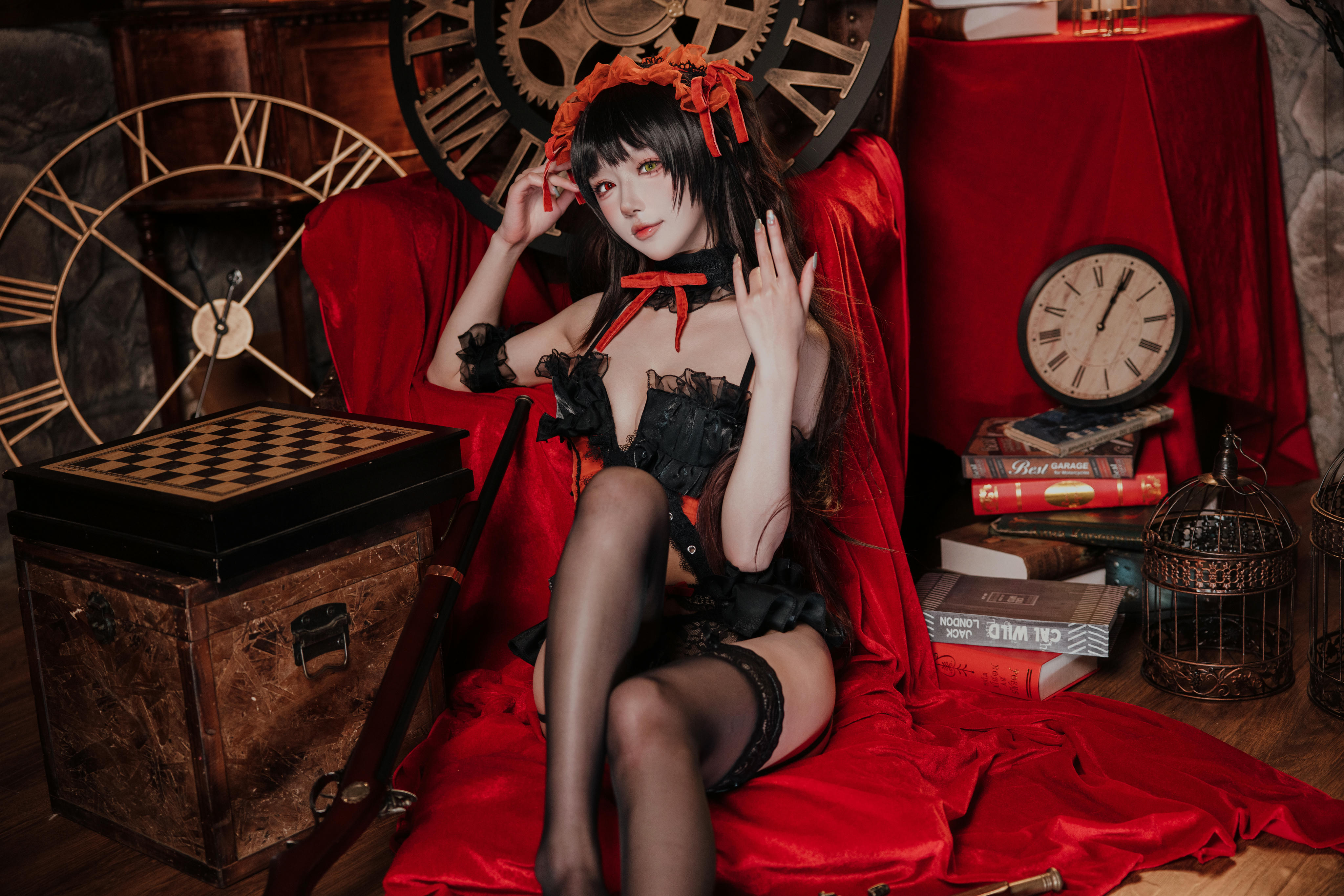 阿包也是兔娘 NO.107 约会大作战 时崎狂三[36P-1.03G]_第2集