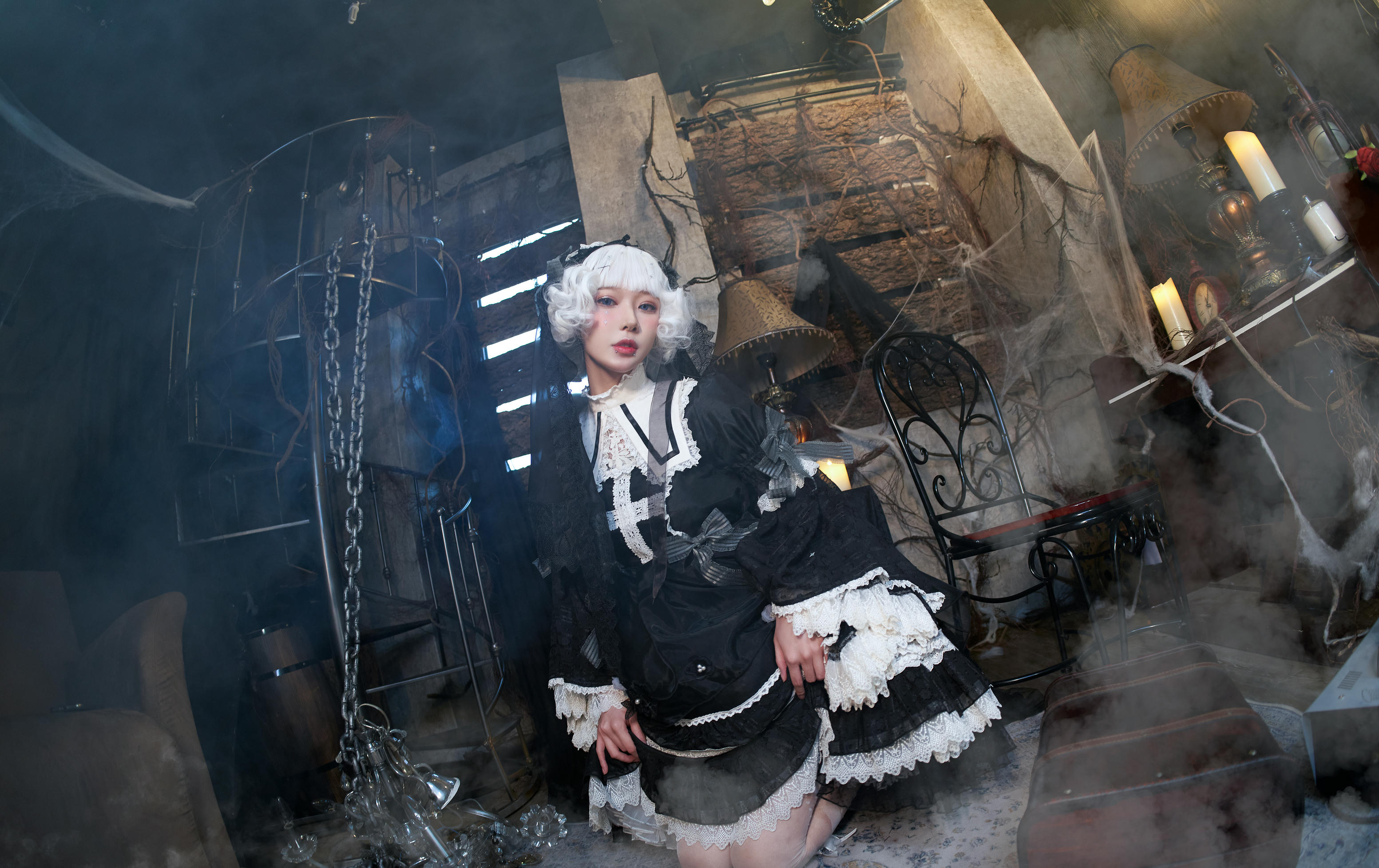 阿包也是兔娘 NO.014 小裙子 夜之钢琴曲 [9P-146MB]_第1集