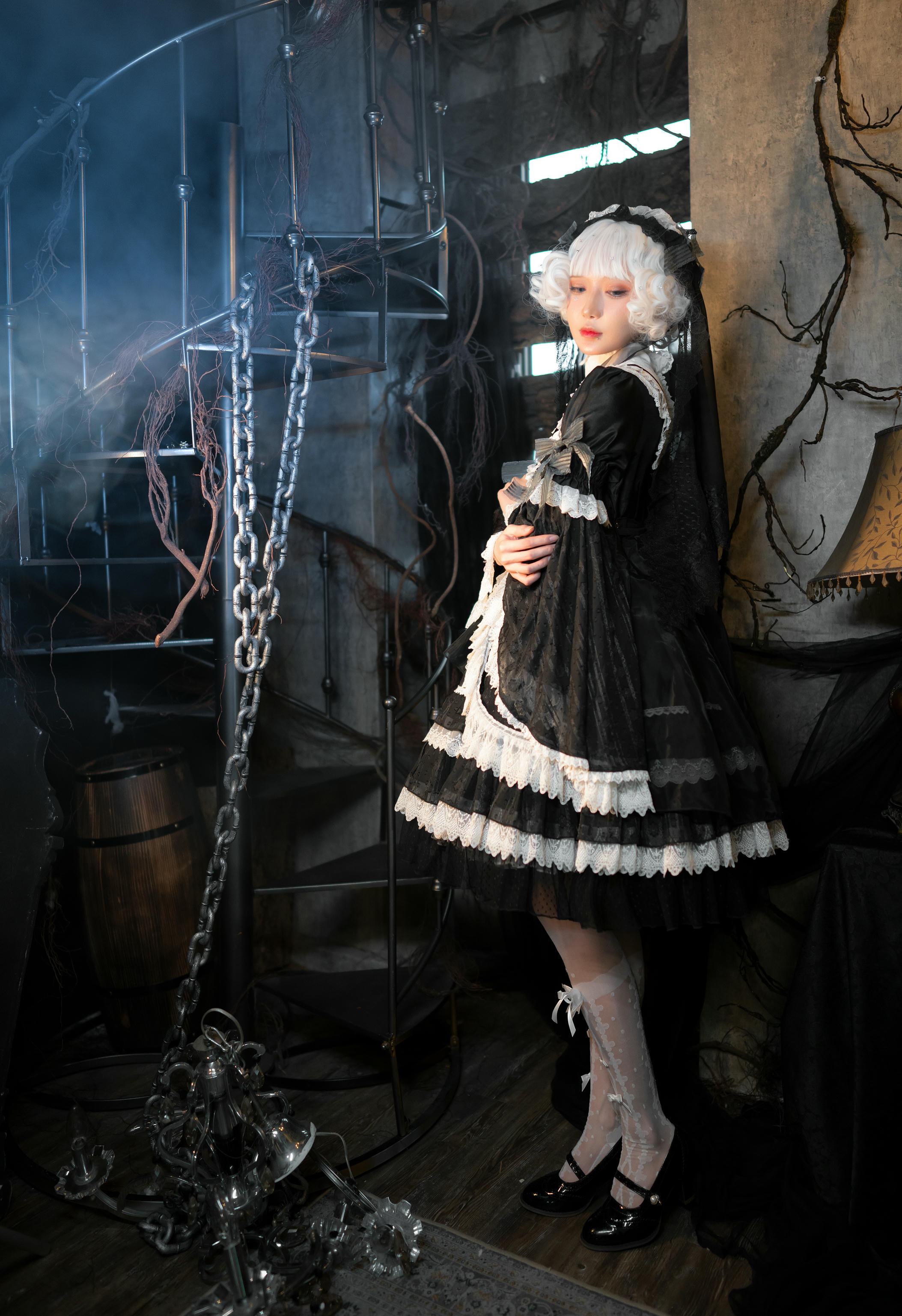 阿包也是兔娘 NO.014 小裙子 夜之钢琴曲 [9P-146MB]_第1集