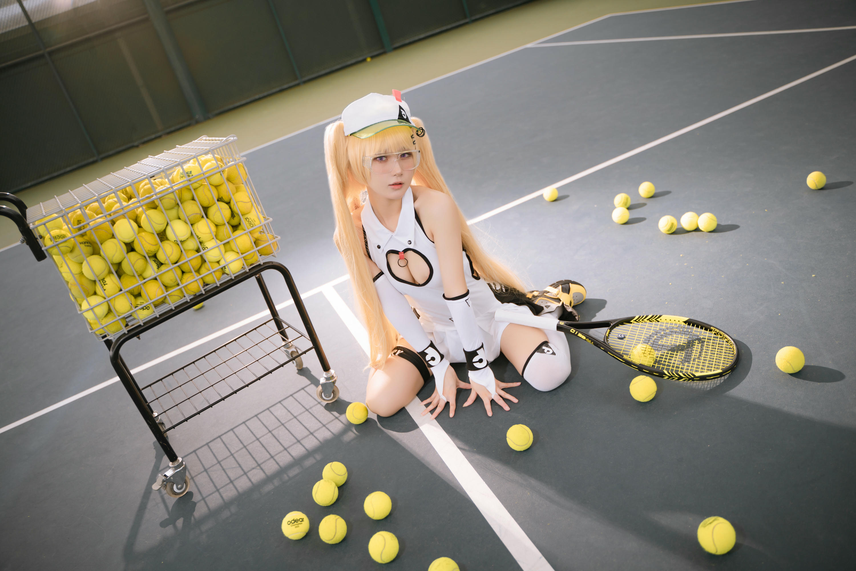 阿包也是兔娘 NO.021 贝奇网球服 [21P-183MB]_第1集