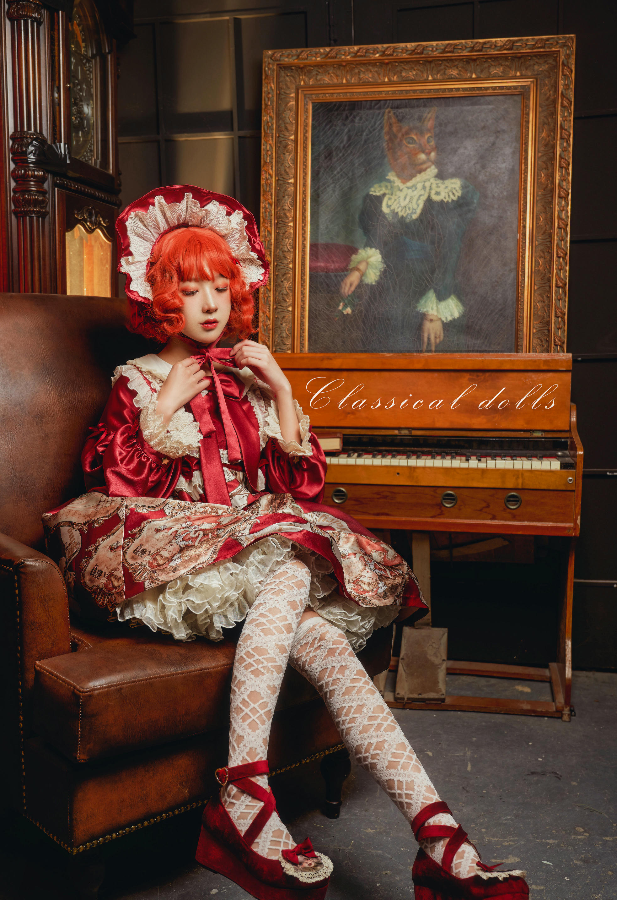 阿包也是兔娘 NO.003 lolita红裙2 [28P-357MB]_第1集