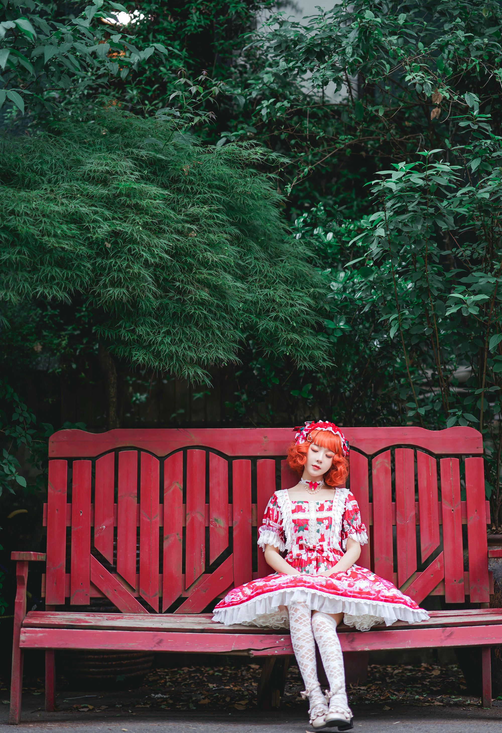 阿包也是兔娘 NO.003 lolita红裙2 [28P-357MB]_第2集