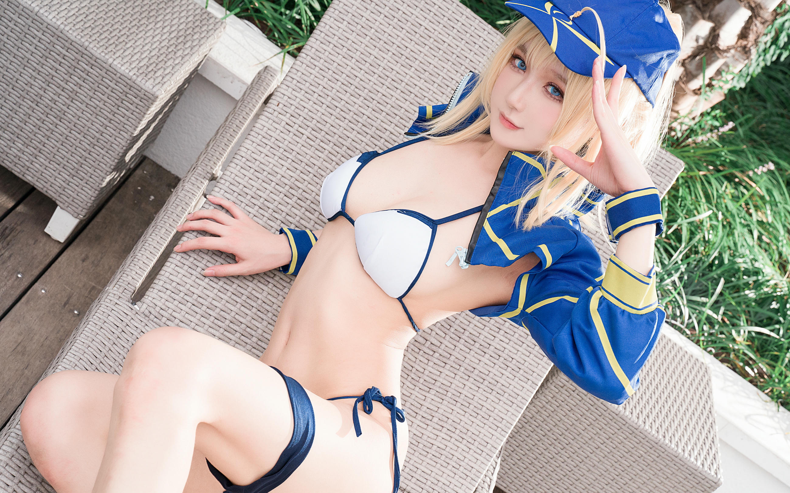 阿包也是兔娘 NO.043 冲田总司泳装 [26P-387MB]_第2集