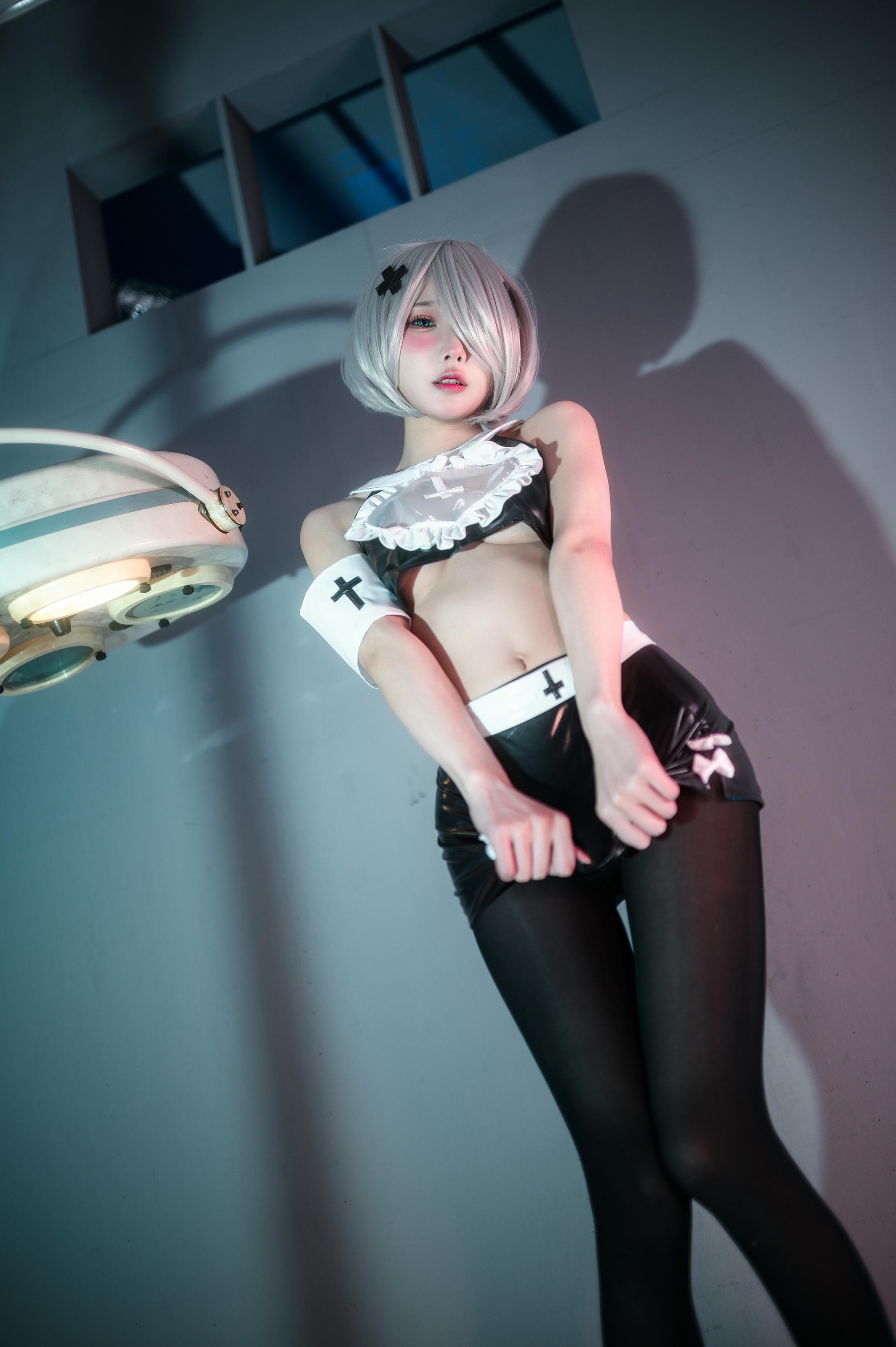 阿包也是兔娘 NO.047 虎年3月舰长 护士[48P1.09GB]_第2集