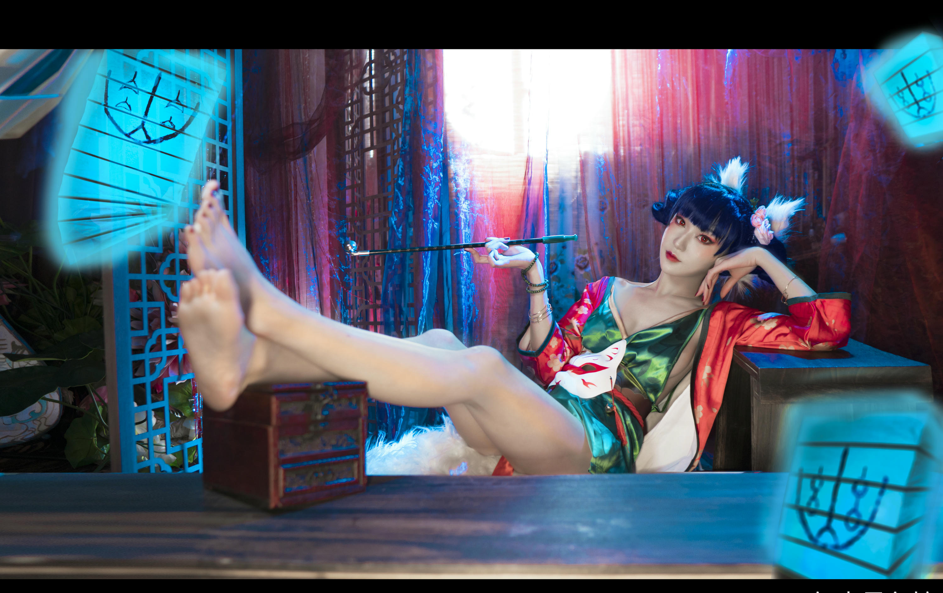 阿包也是兔娘 NO.006 白蛇起源宝青坊主 [9P-105MB]_第1集