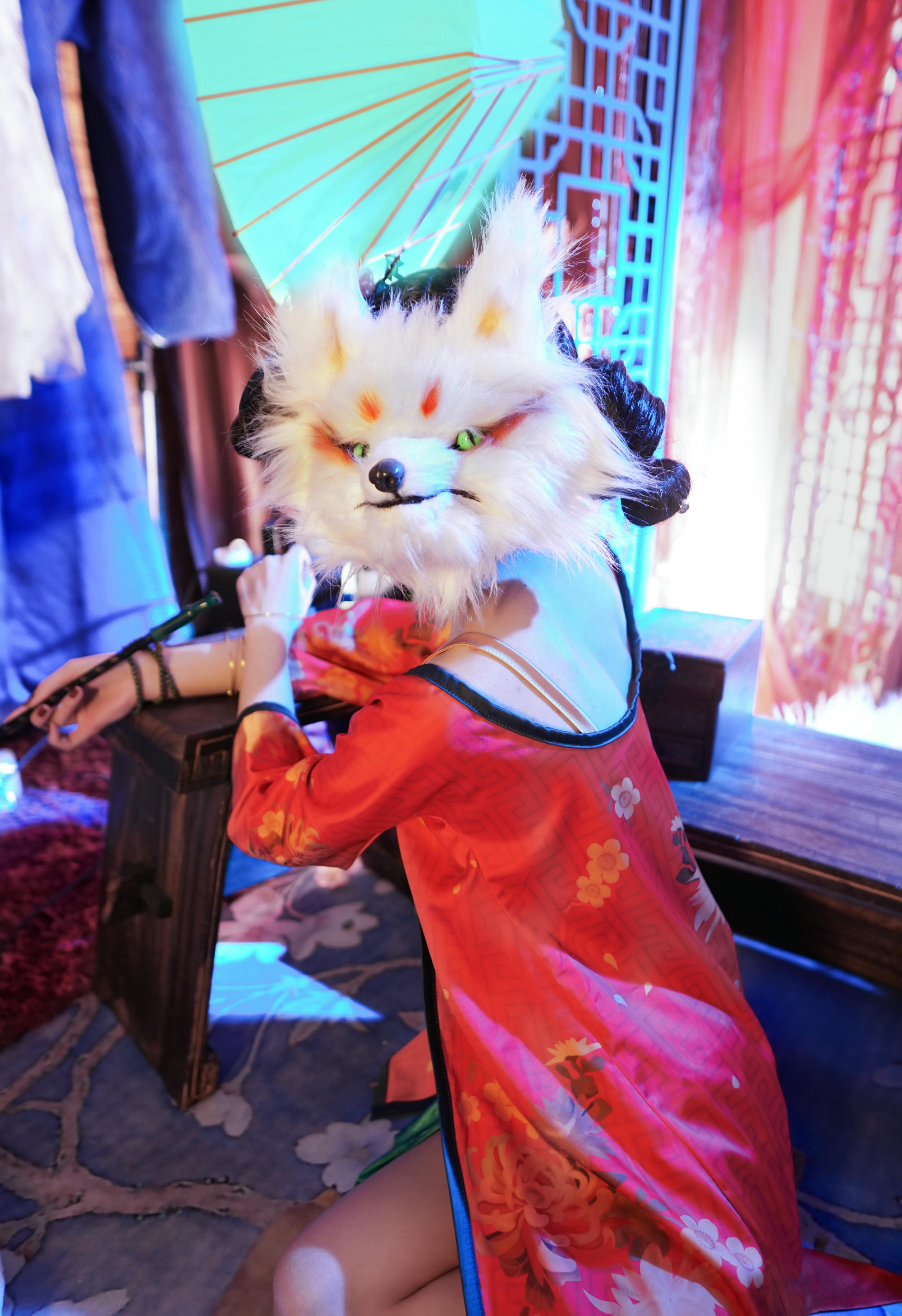 阿包也是兔娘 NO.006 白蛇起源宝青坊主 [9P-105MB]_第1集