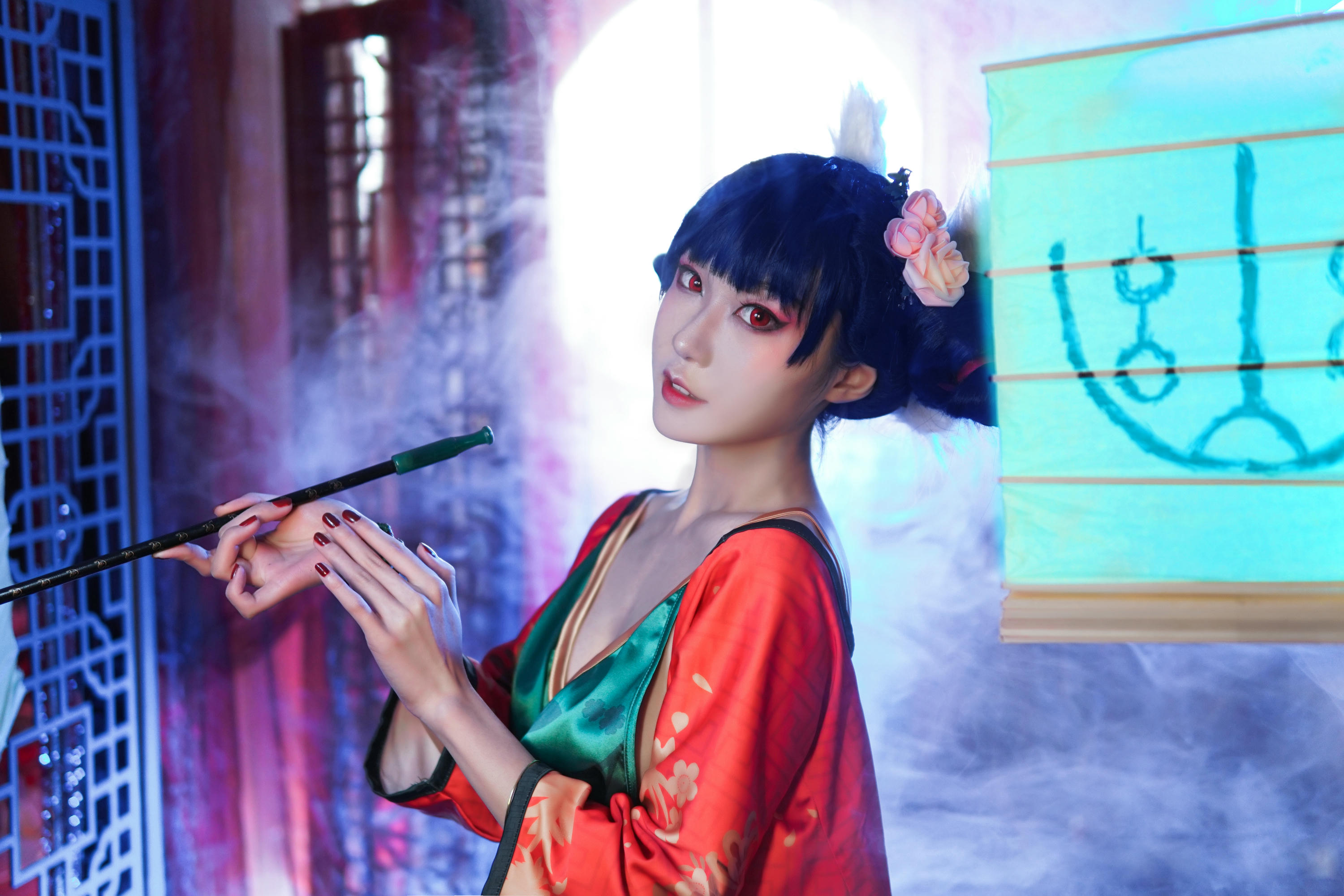 阿包也是兔娘 NO.006 白蛇起源宝青坊主 [9P-105MB]_第1集