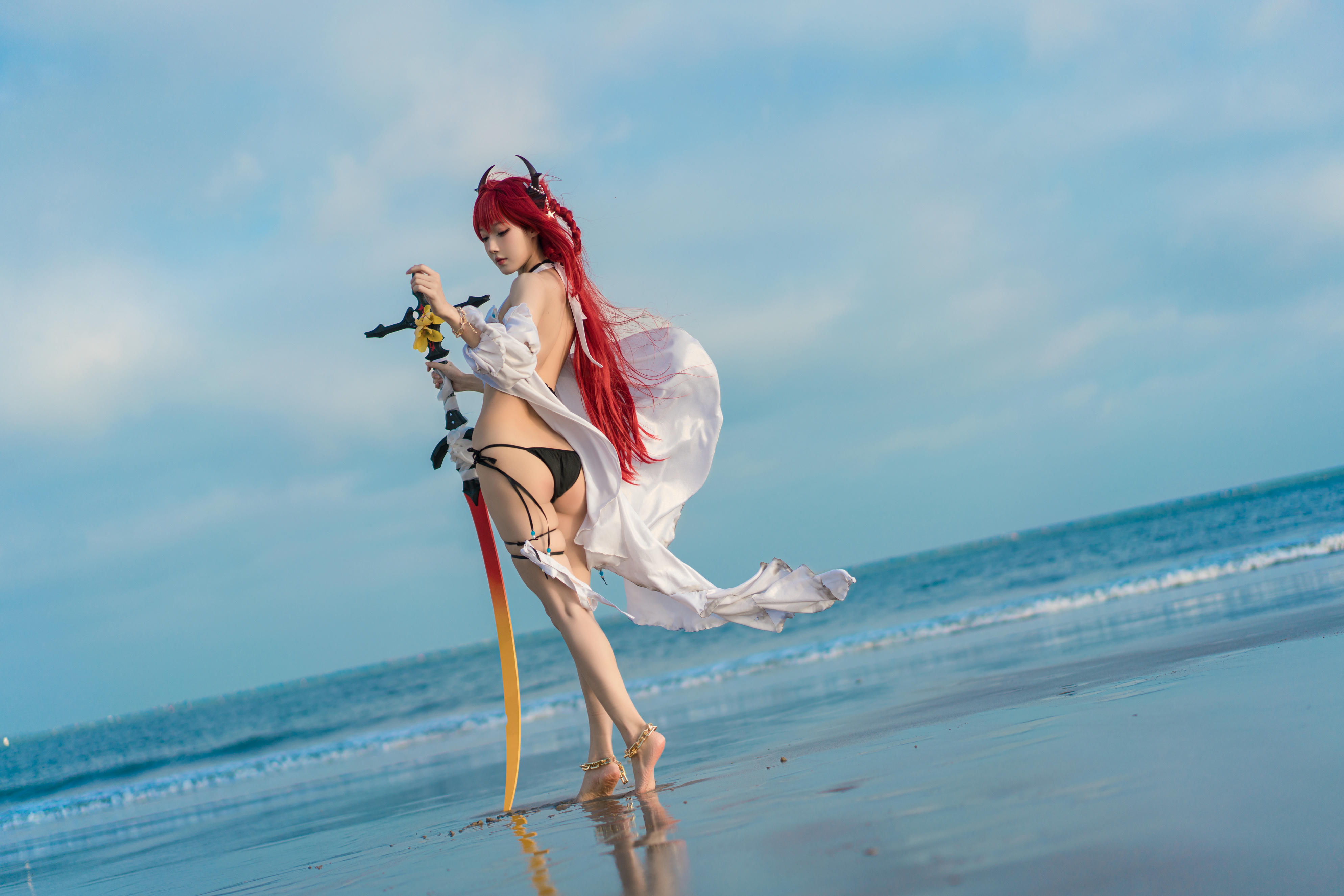 阿包也是兔娘 NO.061 明日方舟 史尔特尔[50P-808MB]_第2集