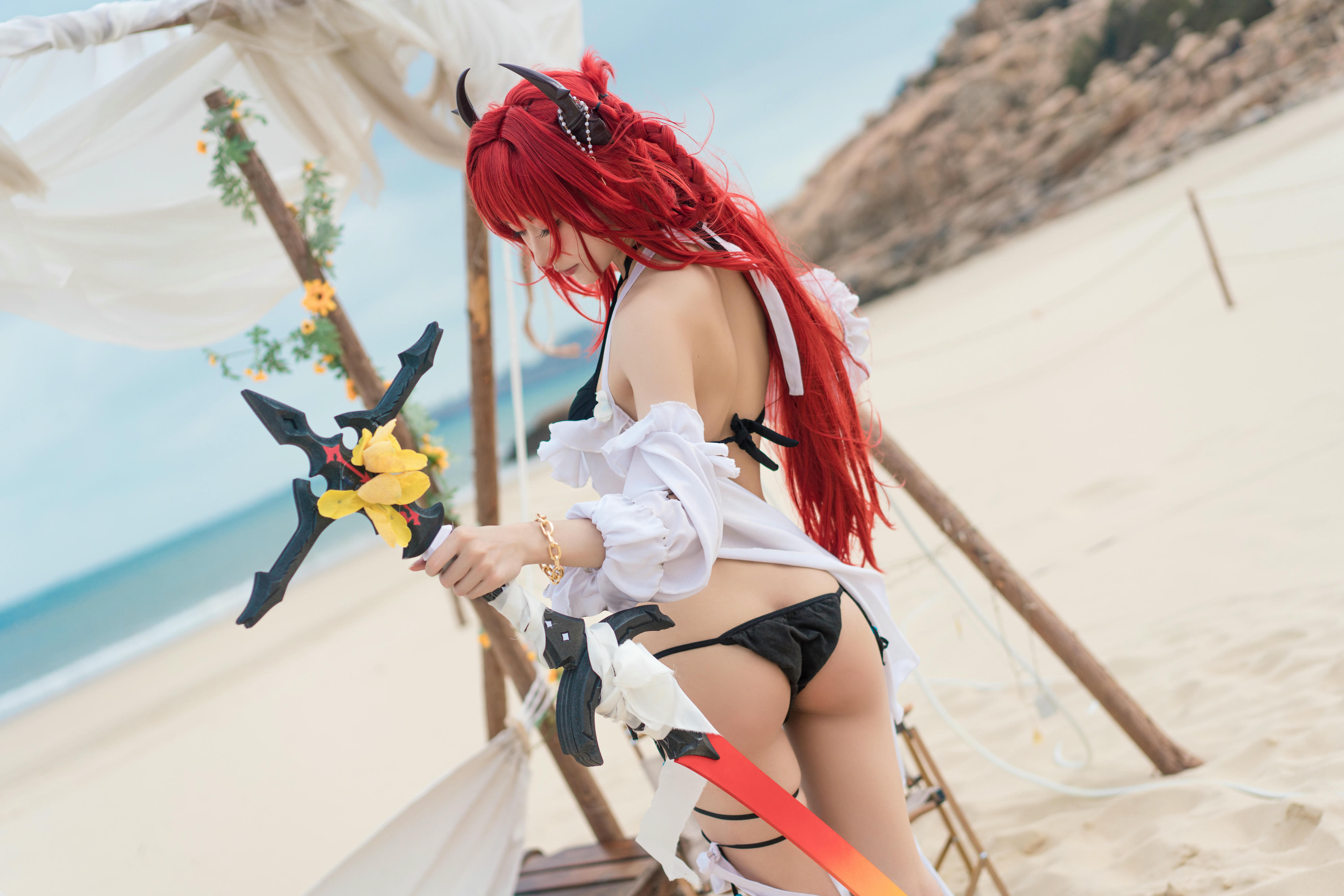 阿包也是兔娘 NO.061 明日方舟 史尔特尔[50P-808MB]_第1集