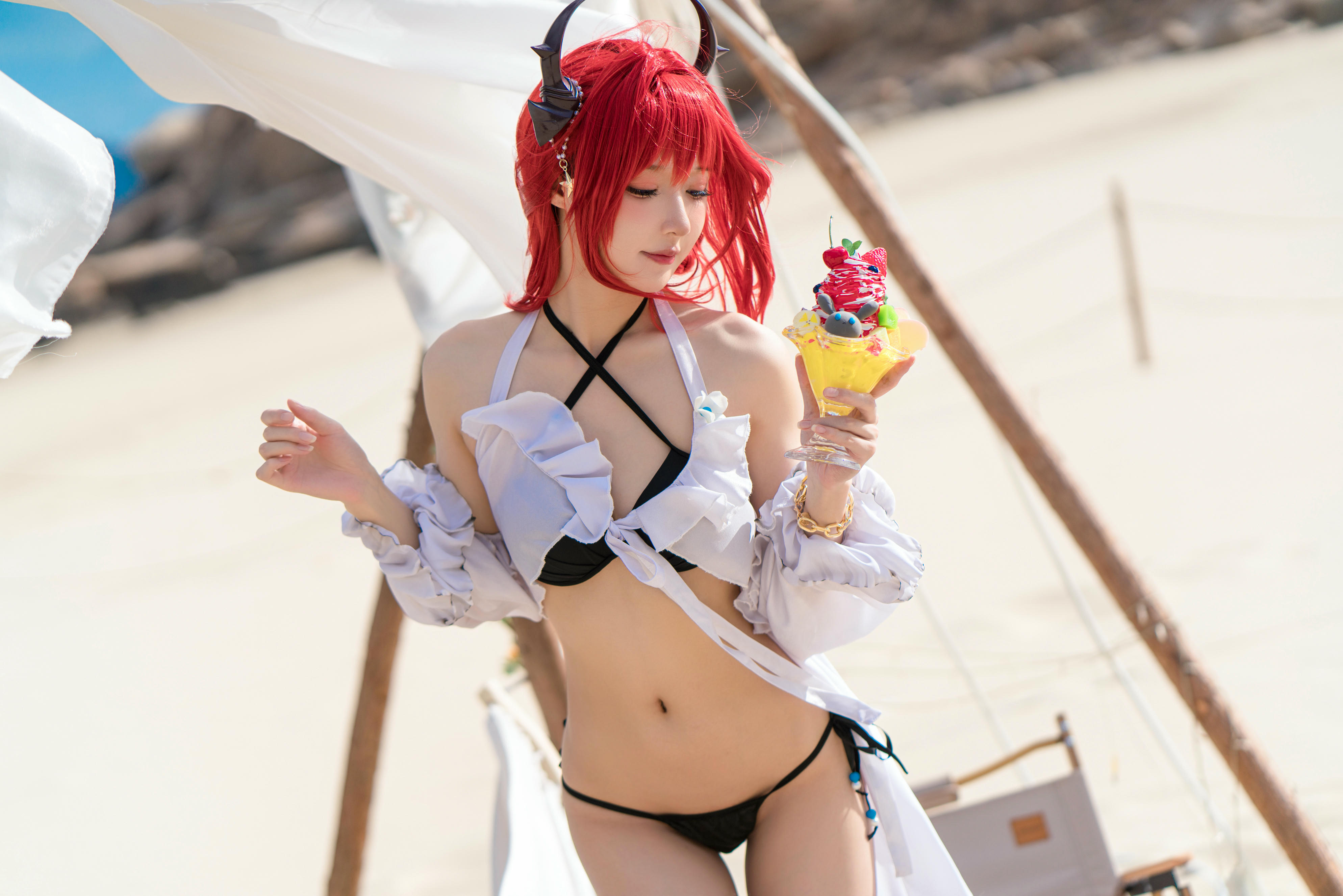 阿包也是兔娘 NO.061 明日方舟 史尔特尔[50P-808MB]_第1集