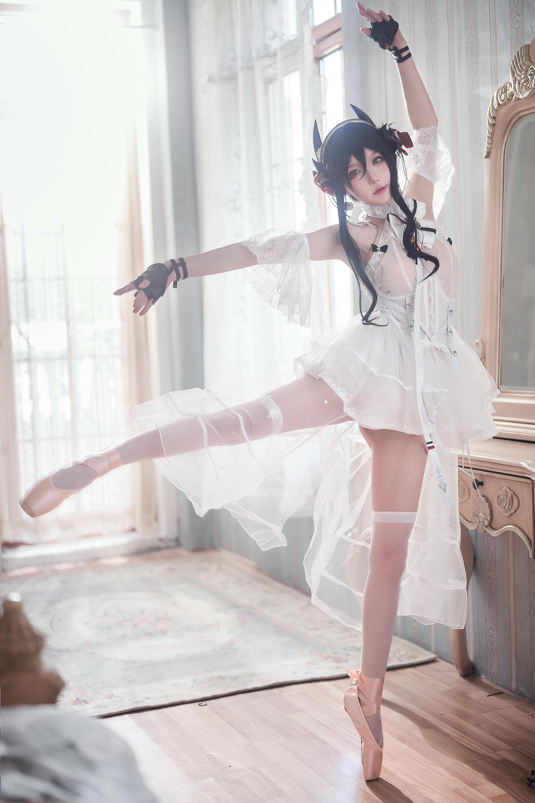 阿包也是兔娘 NO.062 明日方舟 伊内斯芭蕾[25P-176MB]_第1集