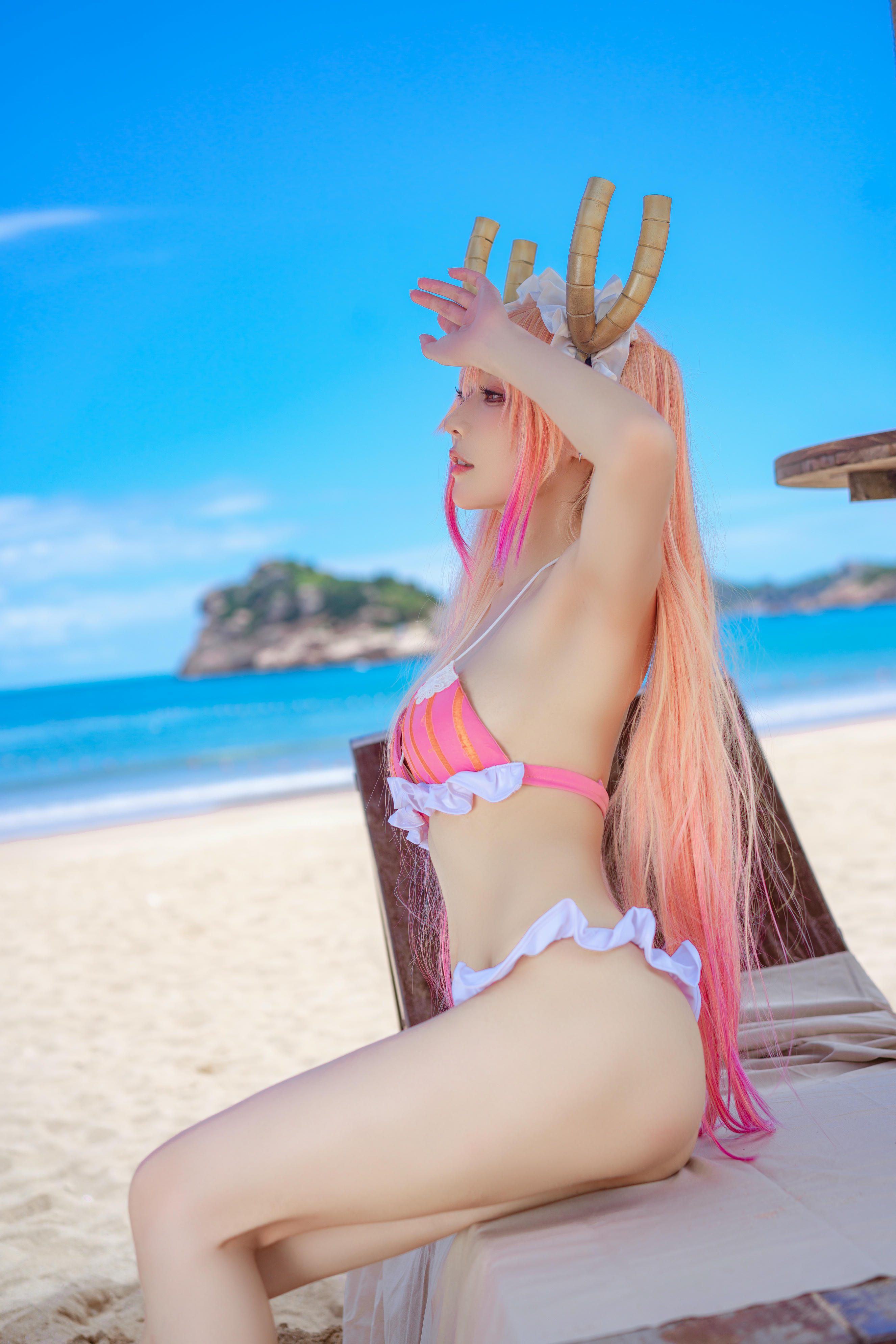 阿包也是兔娘 NO.067 10月舰长图 龙女仆泳装 [23P-507MB]_第1集