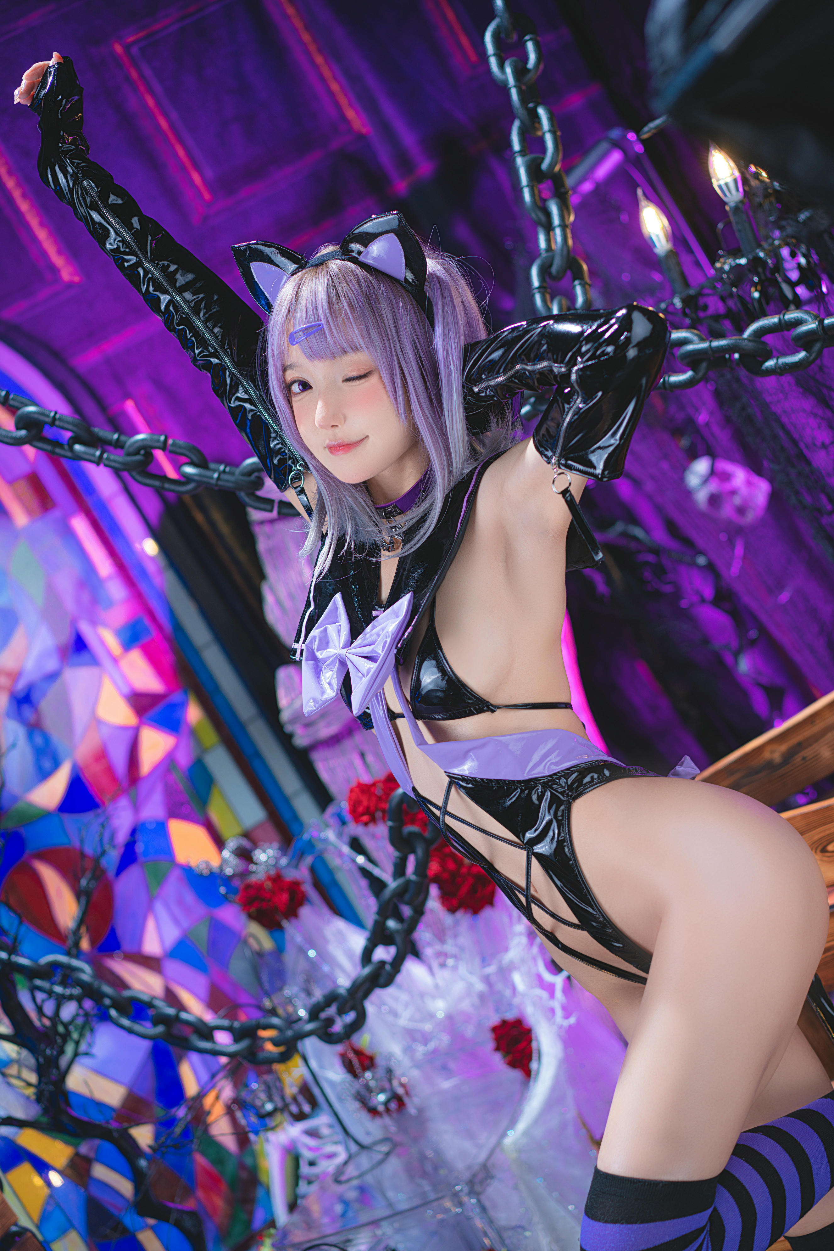 阿包也是兔娘 NO.068 黑猫猫 [44P 826MB]_第3集