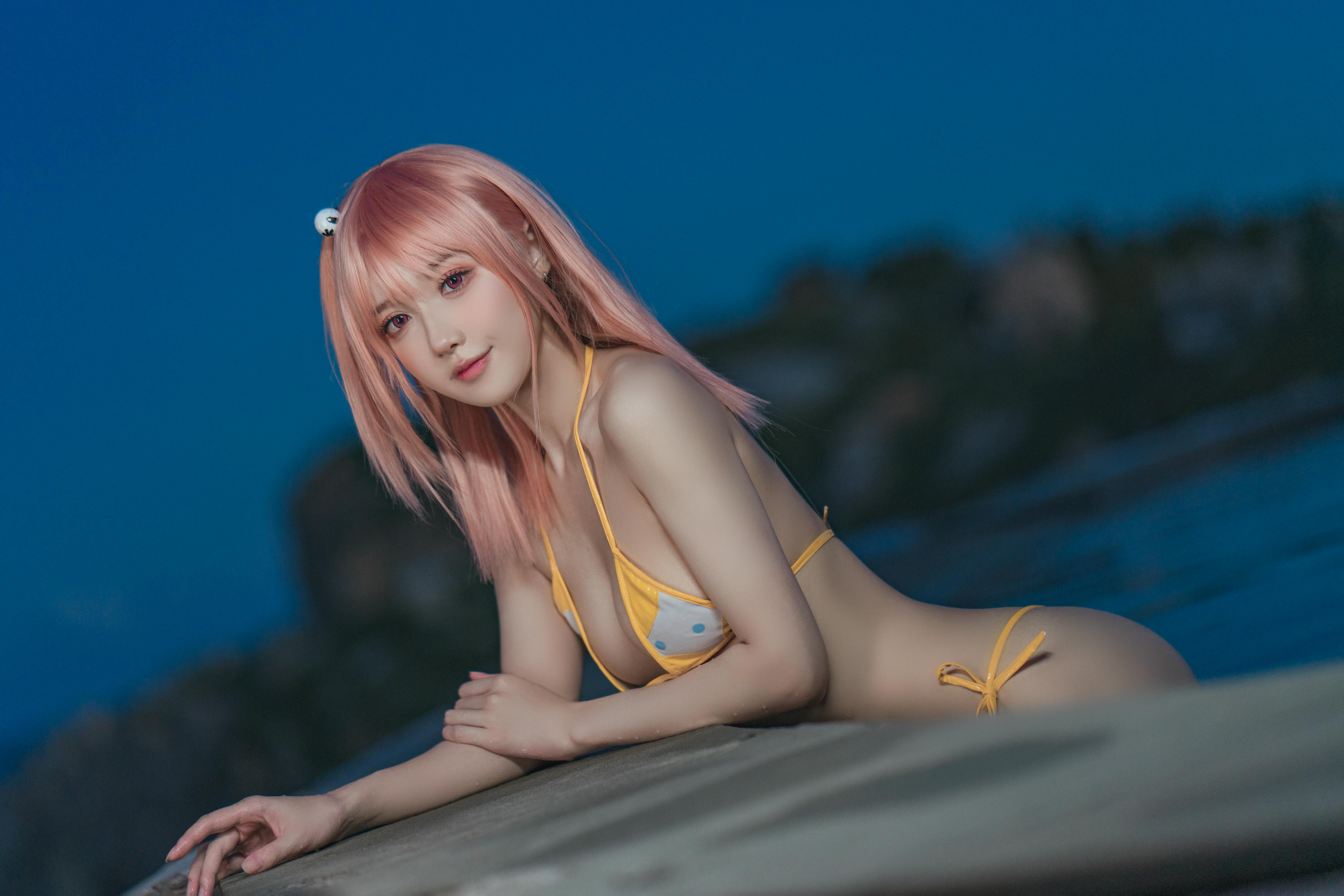 阿包也是兔娘 NO.076 生或死联动 碧蓝航线 穗香泳装 [30P-733MB]_第2集