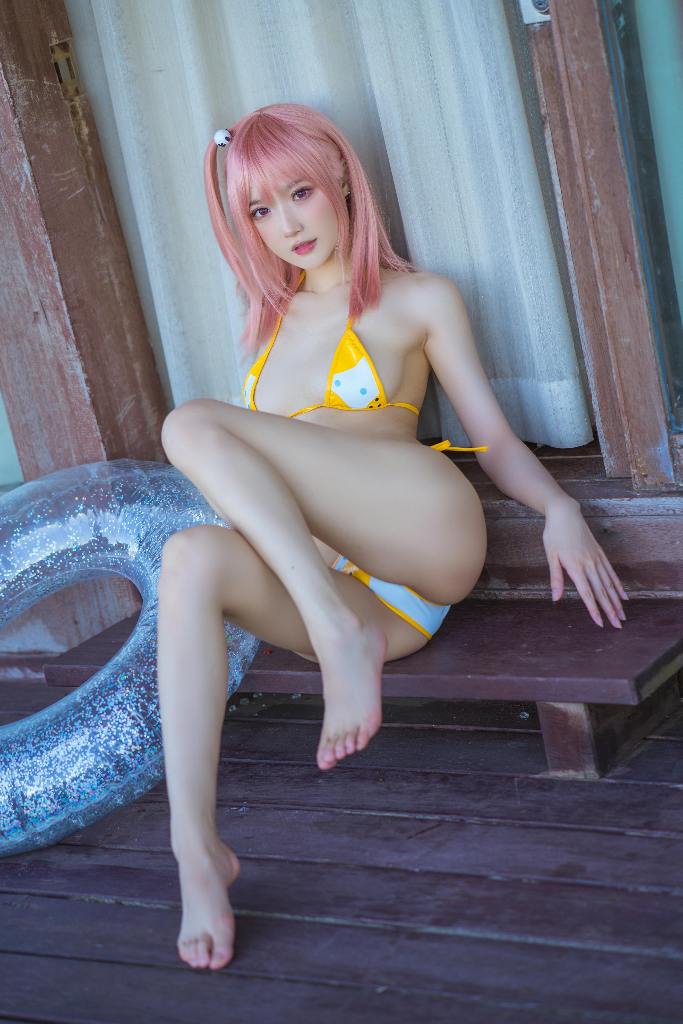 阿包也是兔娘 NO.076 生或死联动 碧蓝航线 穗香泳装 [30P-733MB]_第1集