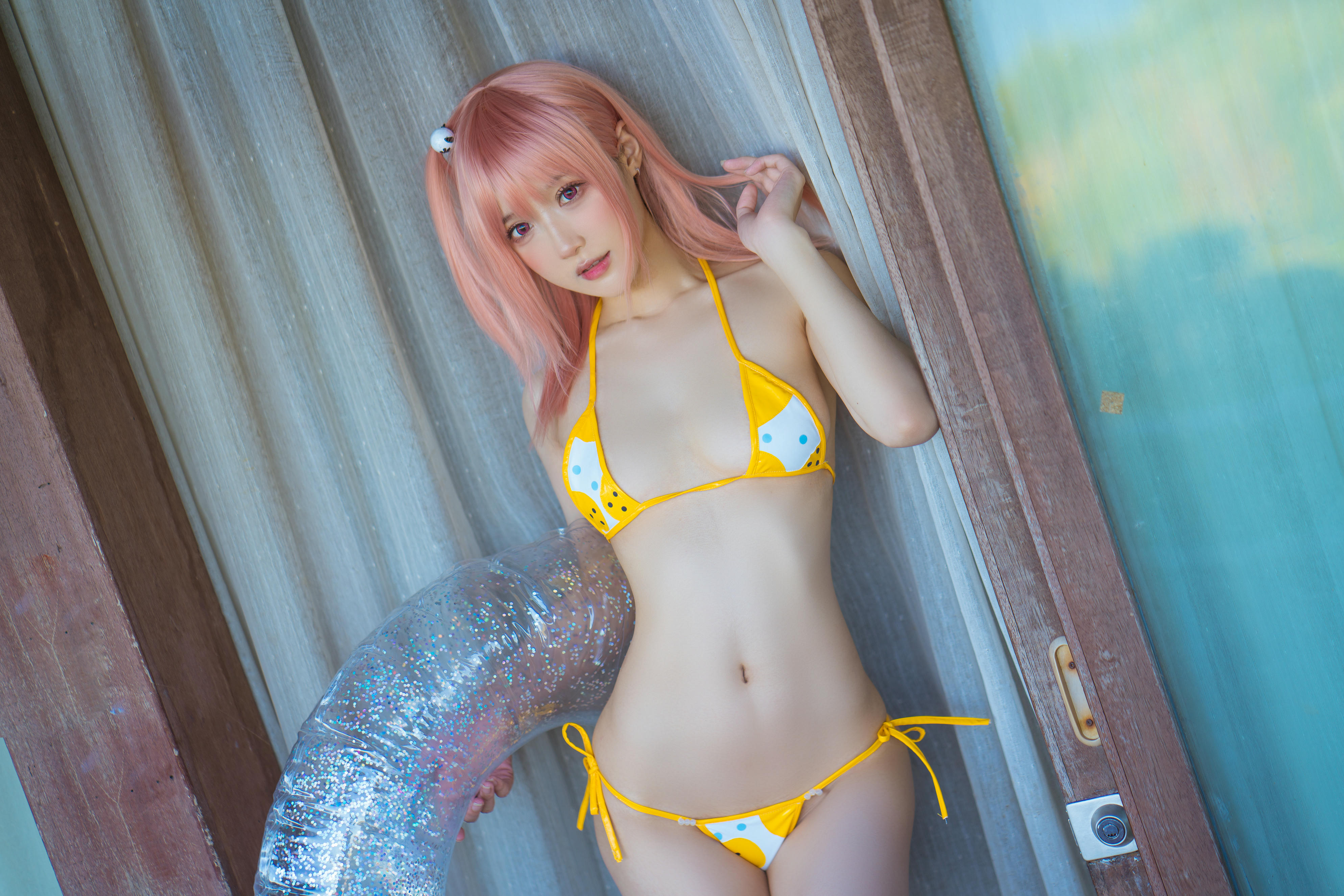 阿包也是兔娘 NO.076 生或死联动 碧蓝航线 穗香泳装 [30P-733MB]_第1集