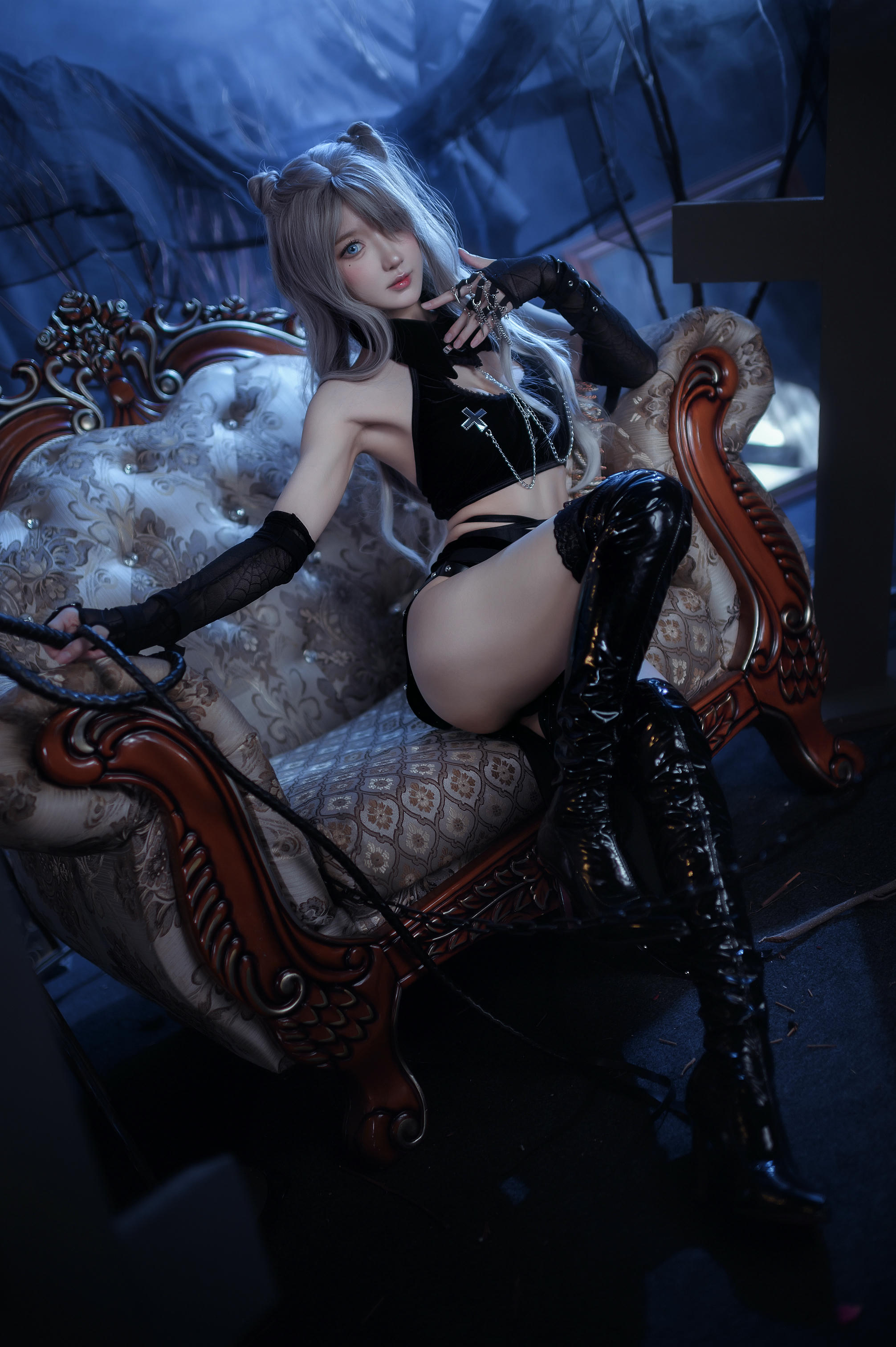 阿包也是兔娘 NO.077 月光猫骑士 [29P 338MB]_第1集