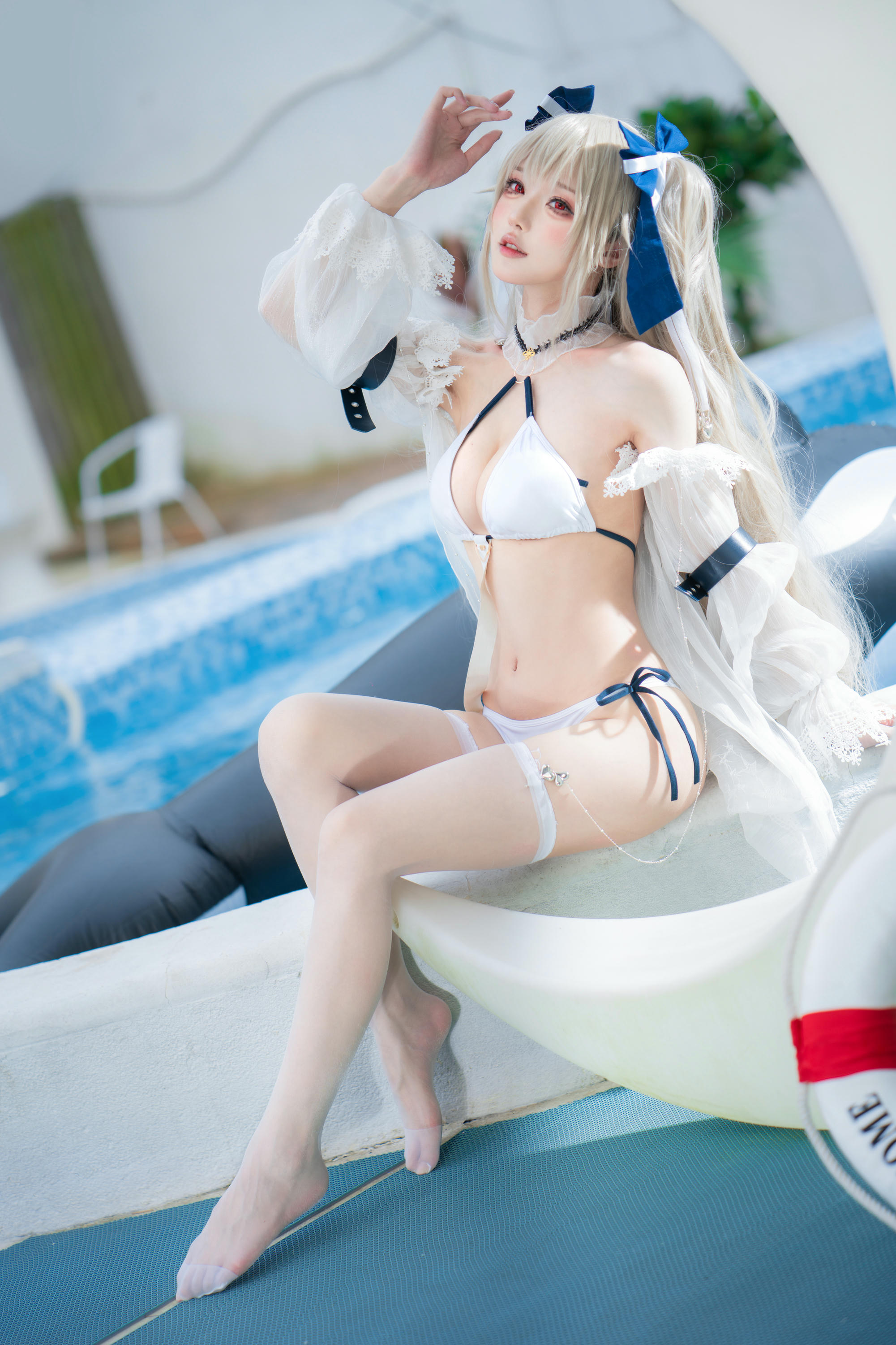 阿包也是兔娘 NO.082 安克雷奇泳装 [36P 304MB]_第1集