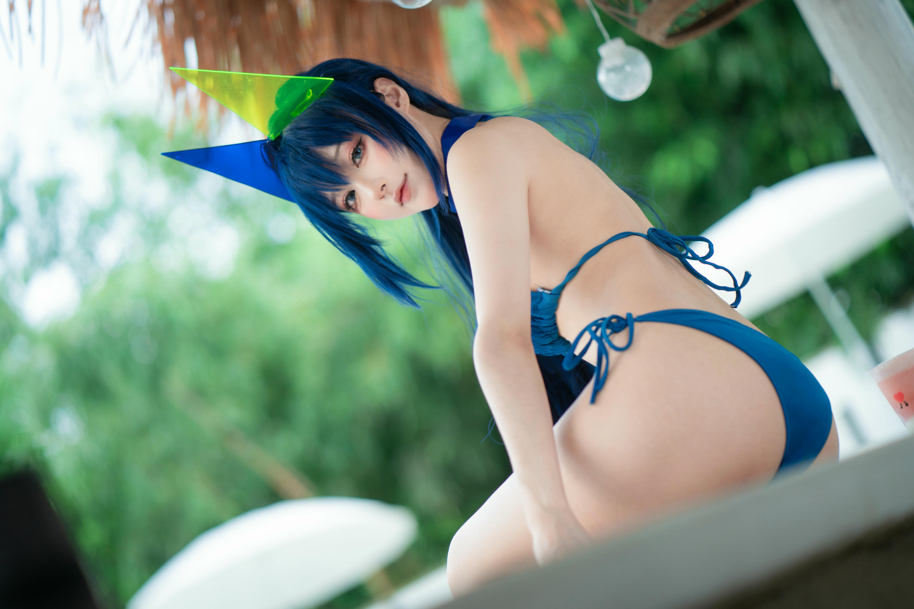 阿包也是兔娘 NO.083 花园泳装 [35P 306MB]_第1集