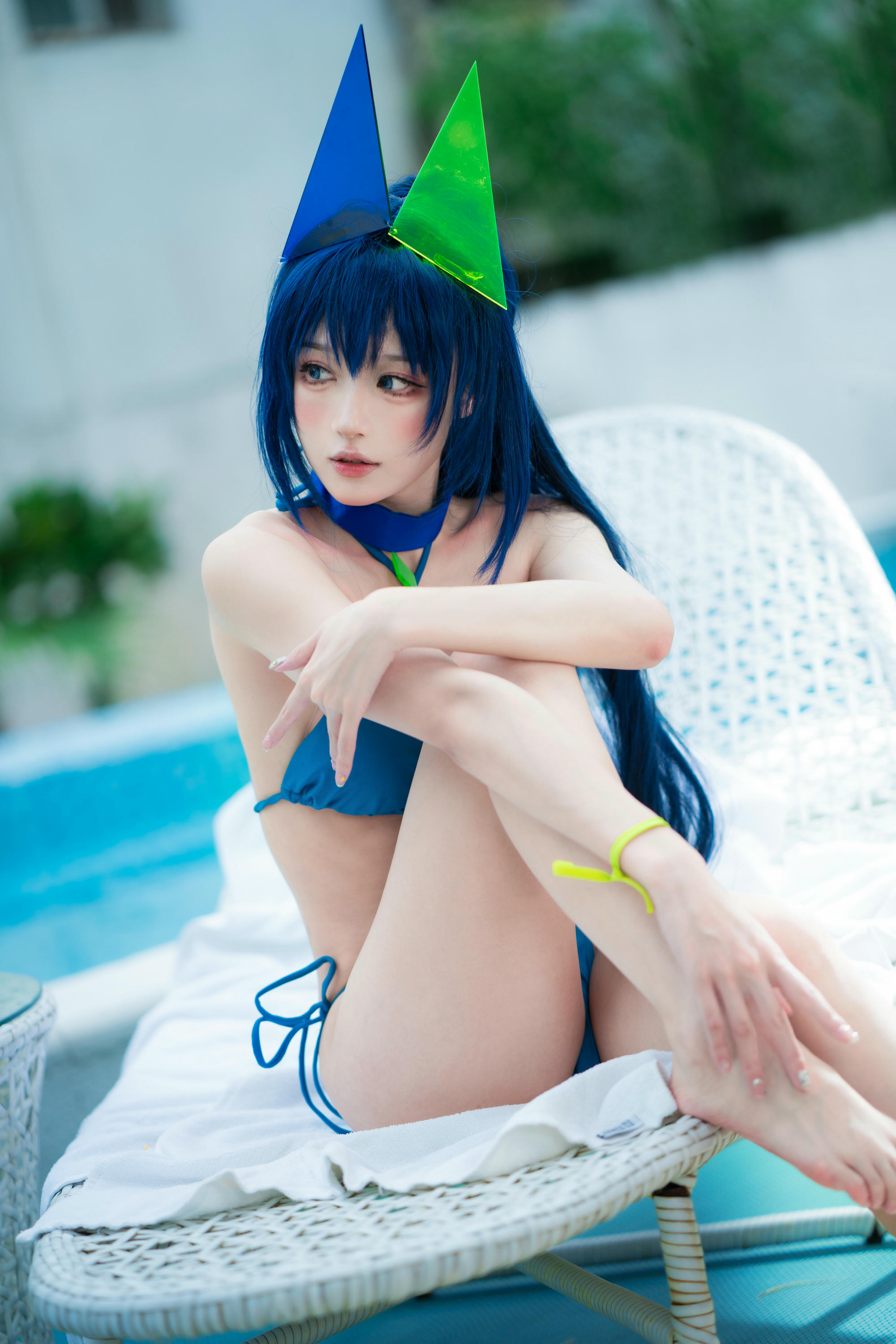 阿包也是兔娘 NO.083 花园泳装 [35P 306MB]_第2集