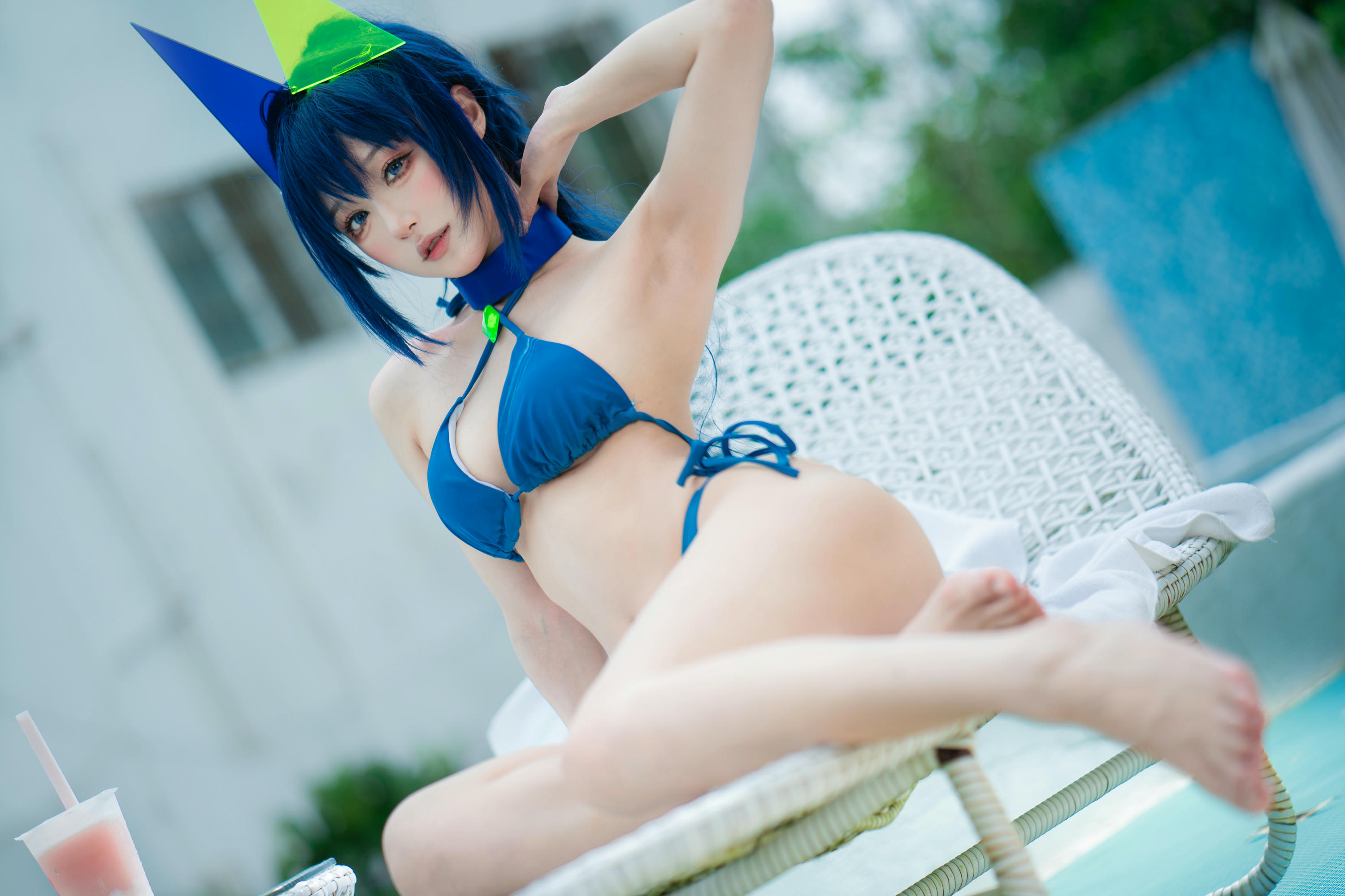 阿包也是兔娘 NO.083 花园泳装 [35P 306MB]_第2集