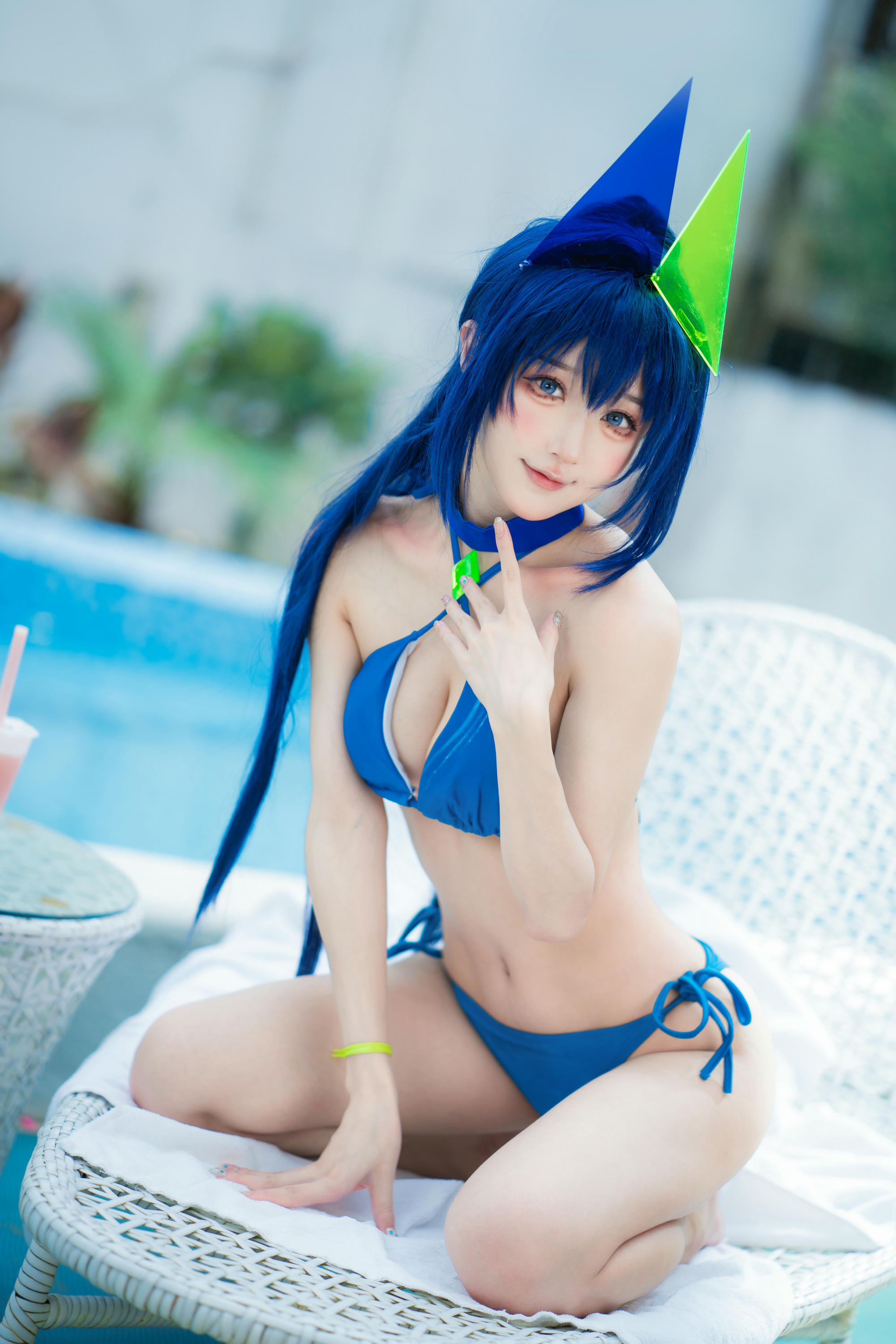 阿包也是兔娘 NO.083 花园泳装 [35P 306MB]_第2集