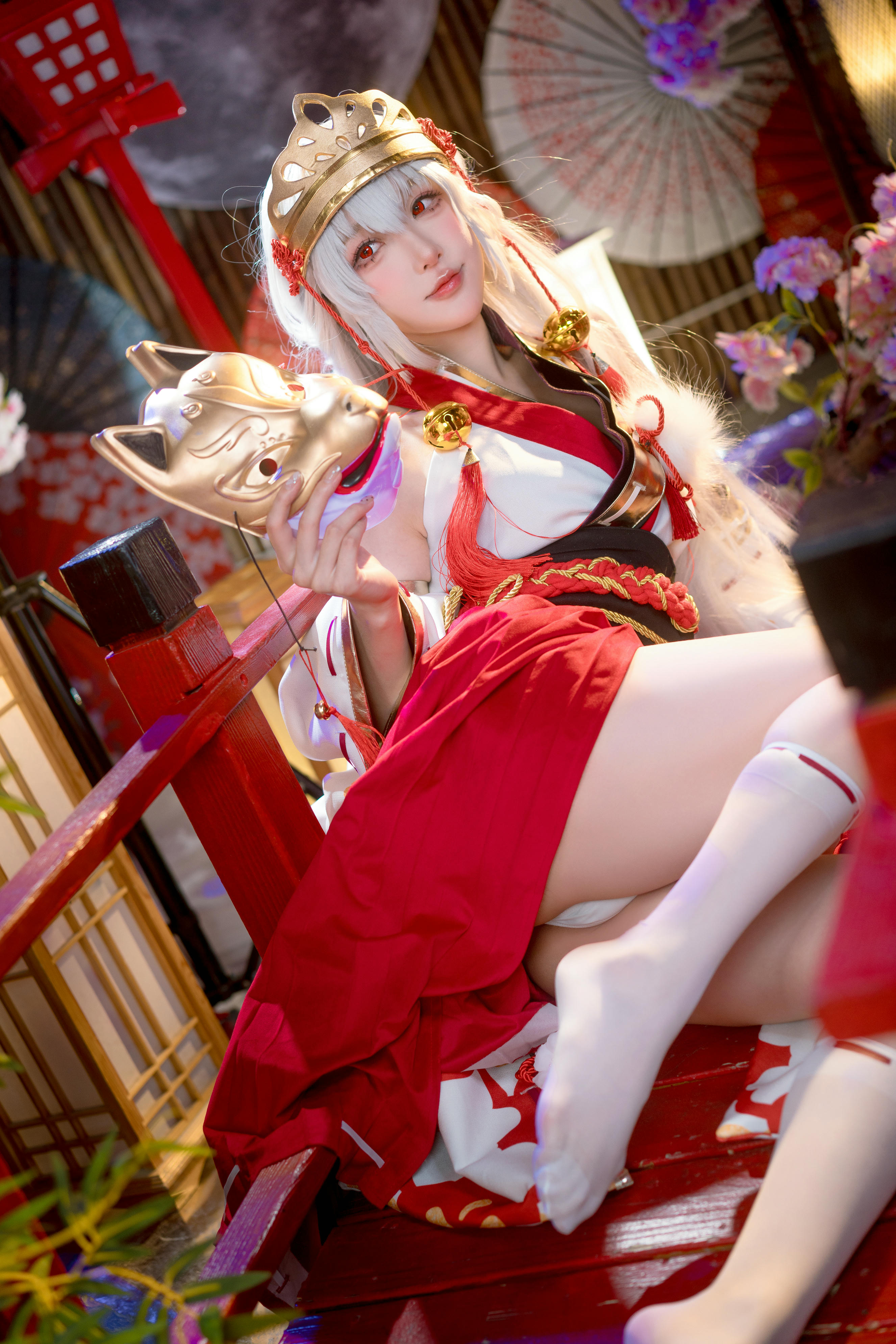 阿包也是兔娘 NO.087 巫女浴池 [58P1V-2.37GB]_第1集