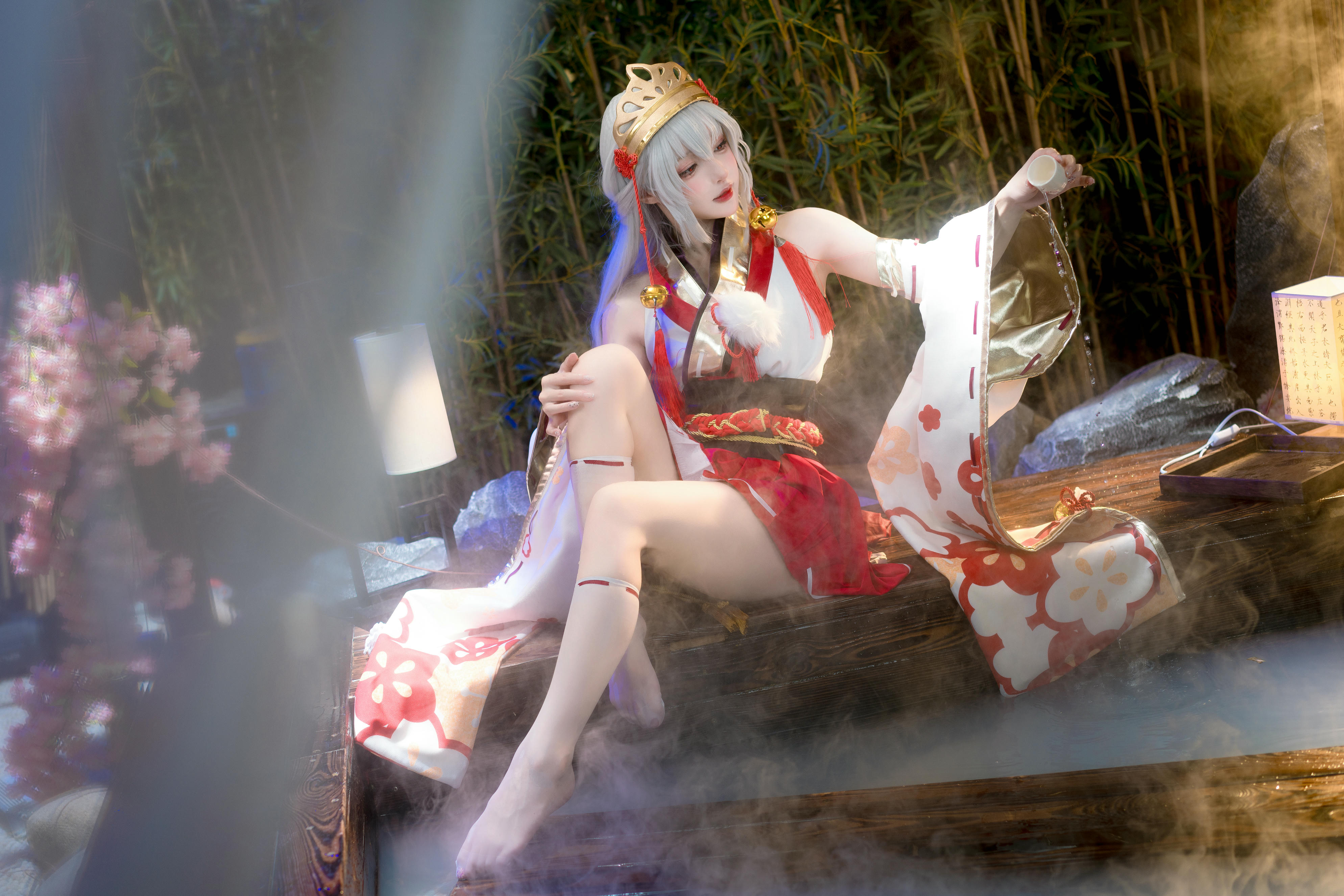 阿包也是兔娘 NO.087 巫女浴池 [58P1V-2.37GB]_第2集