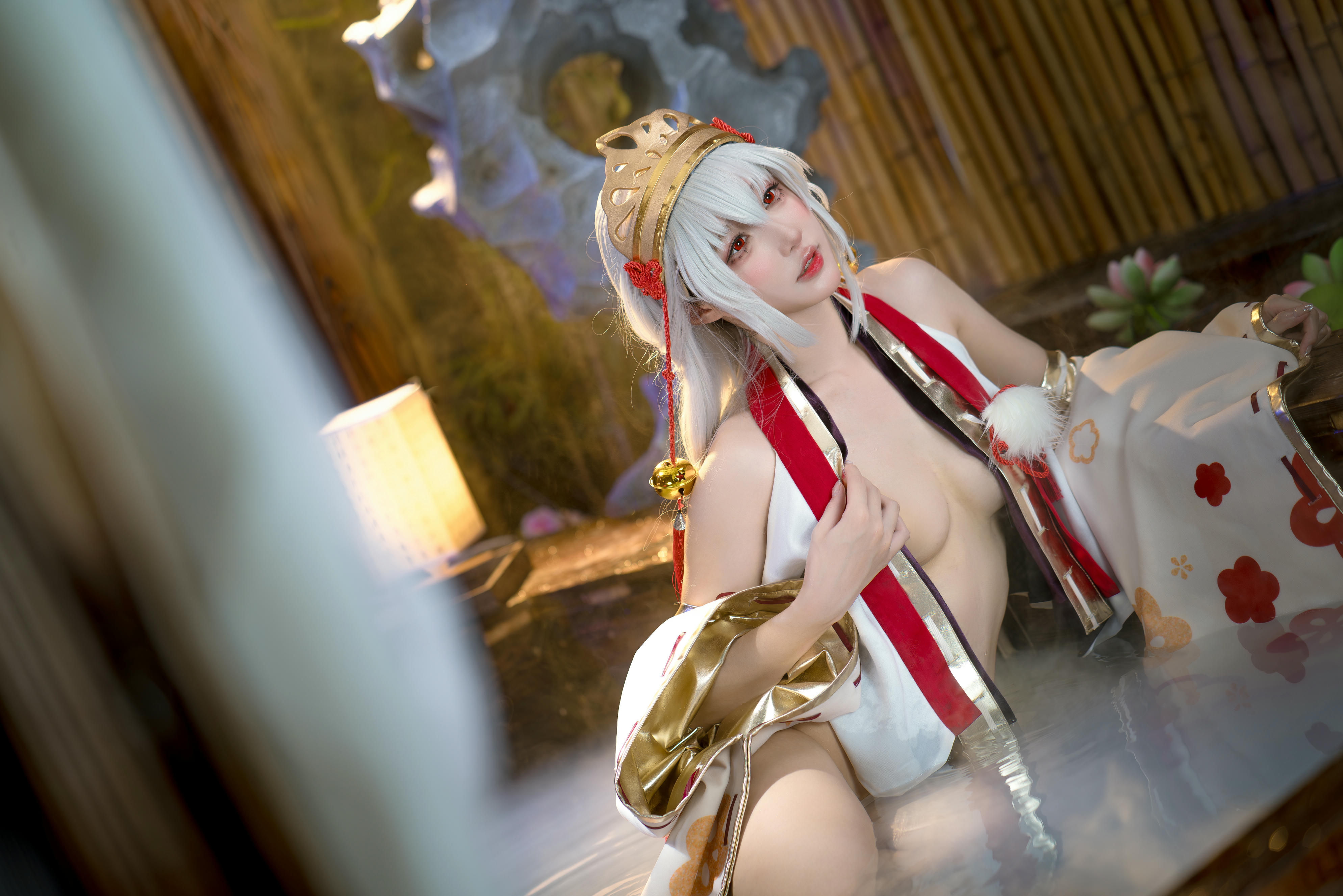 阿包也是兔娘 NO.087 巫女浴池 [58P1V-2.37GB]_第2集