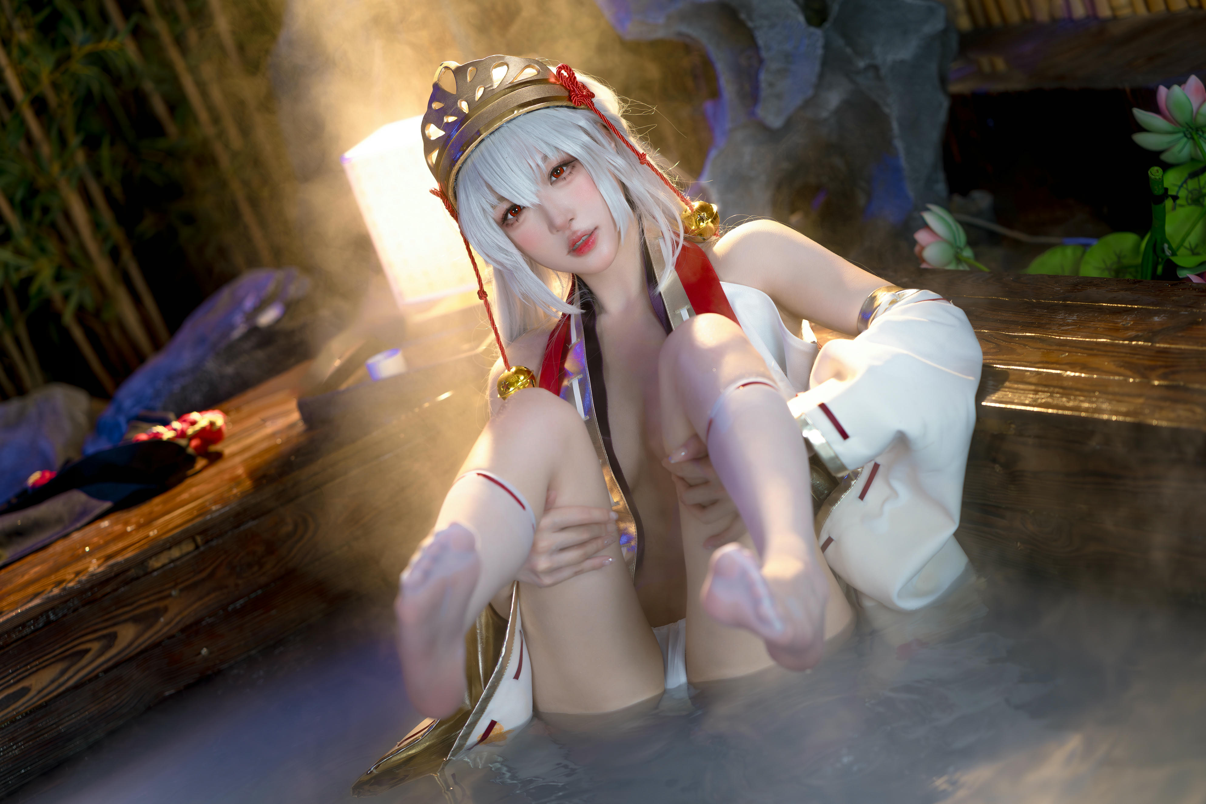 阿包也是兔娘 NO.087 巫女浴池 [58P1V-2.37GB]_第3集