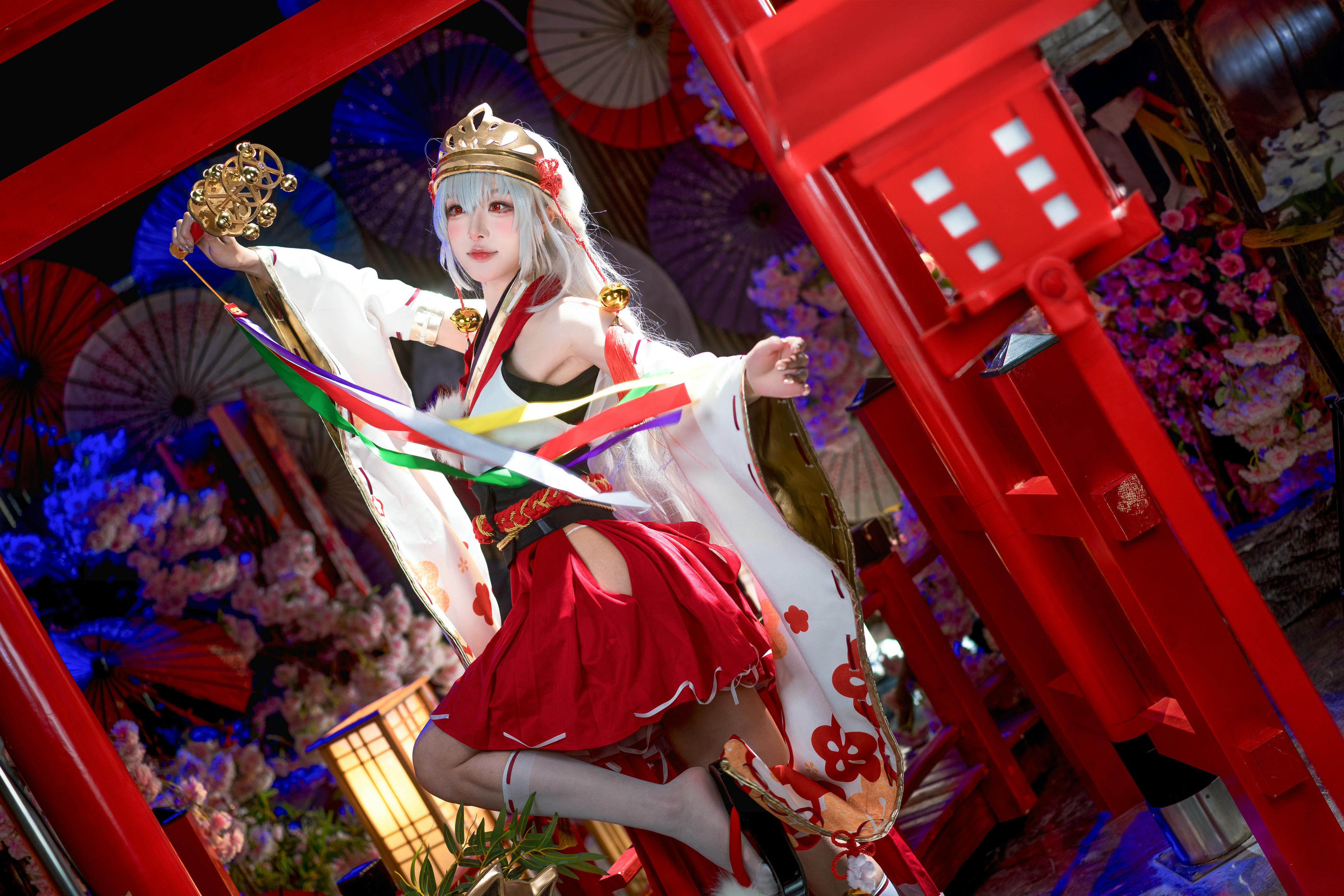 阿包也是兔娘 NO.087 巫女浴池 [58P1V-2.37GB]_第1集