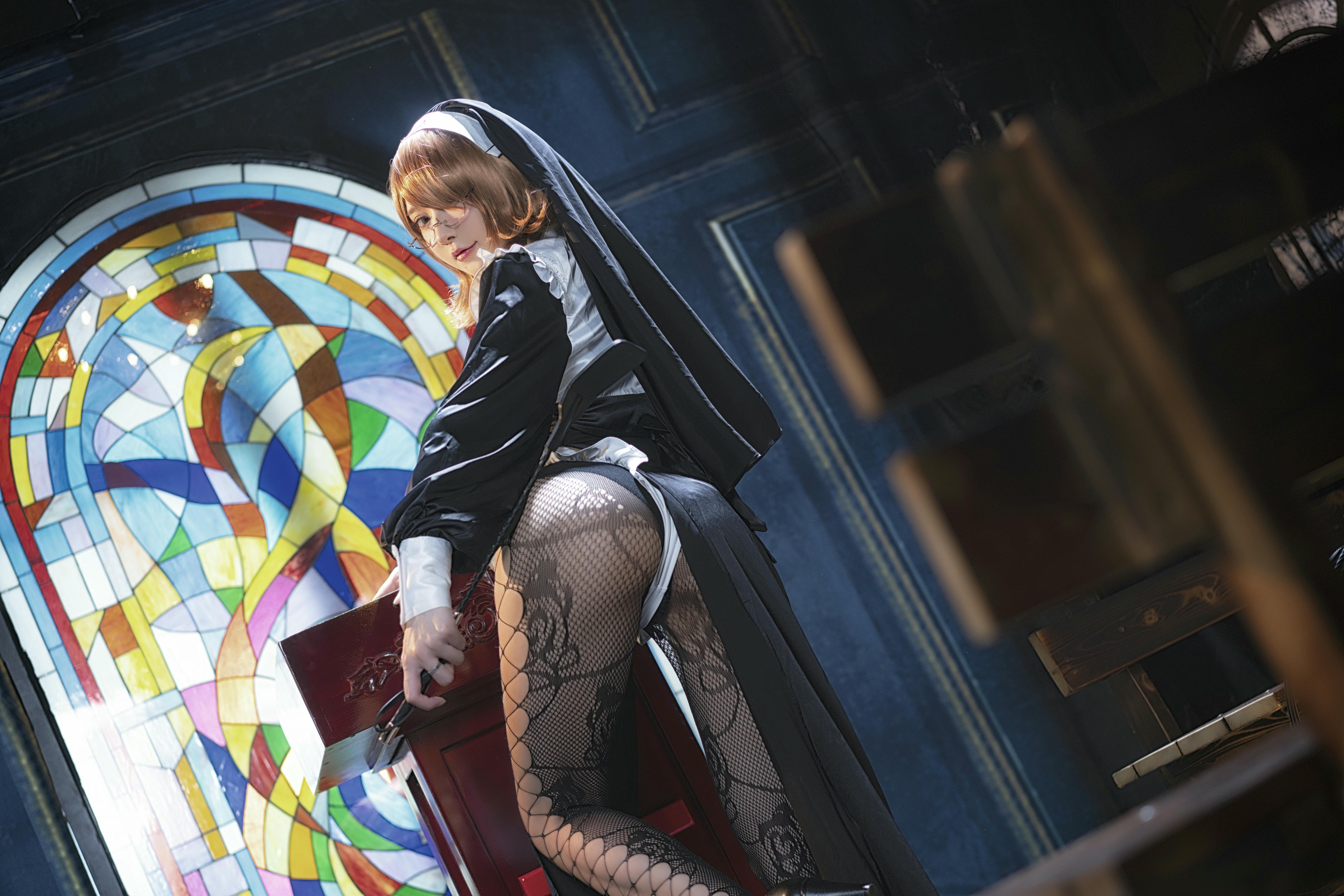 阿包也是兔娘 NO.094 修女 [26P／586MB]_第2集