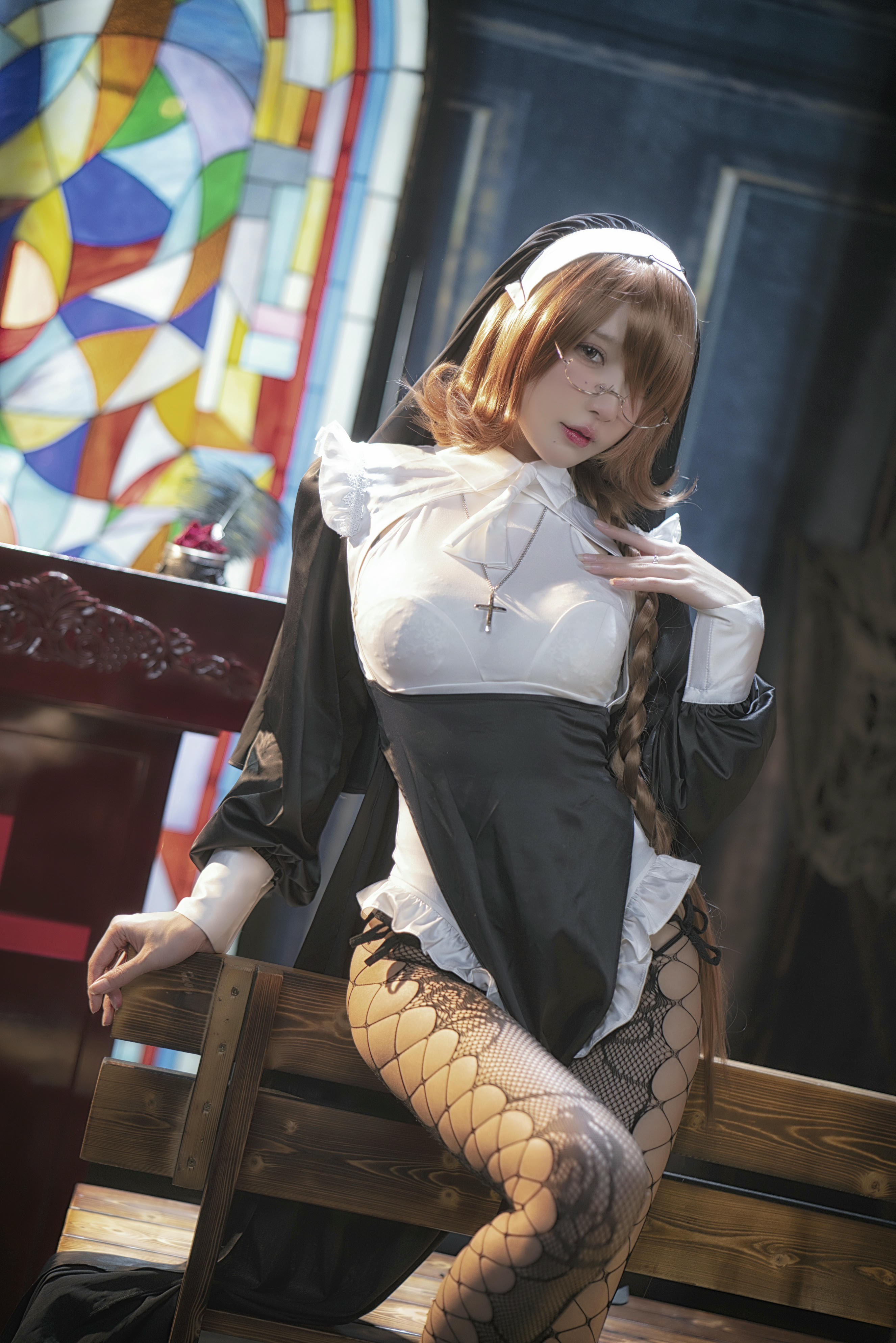 阿包也是兔娘 NO.094 修女 [26P／586MB]_第1集