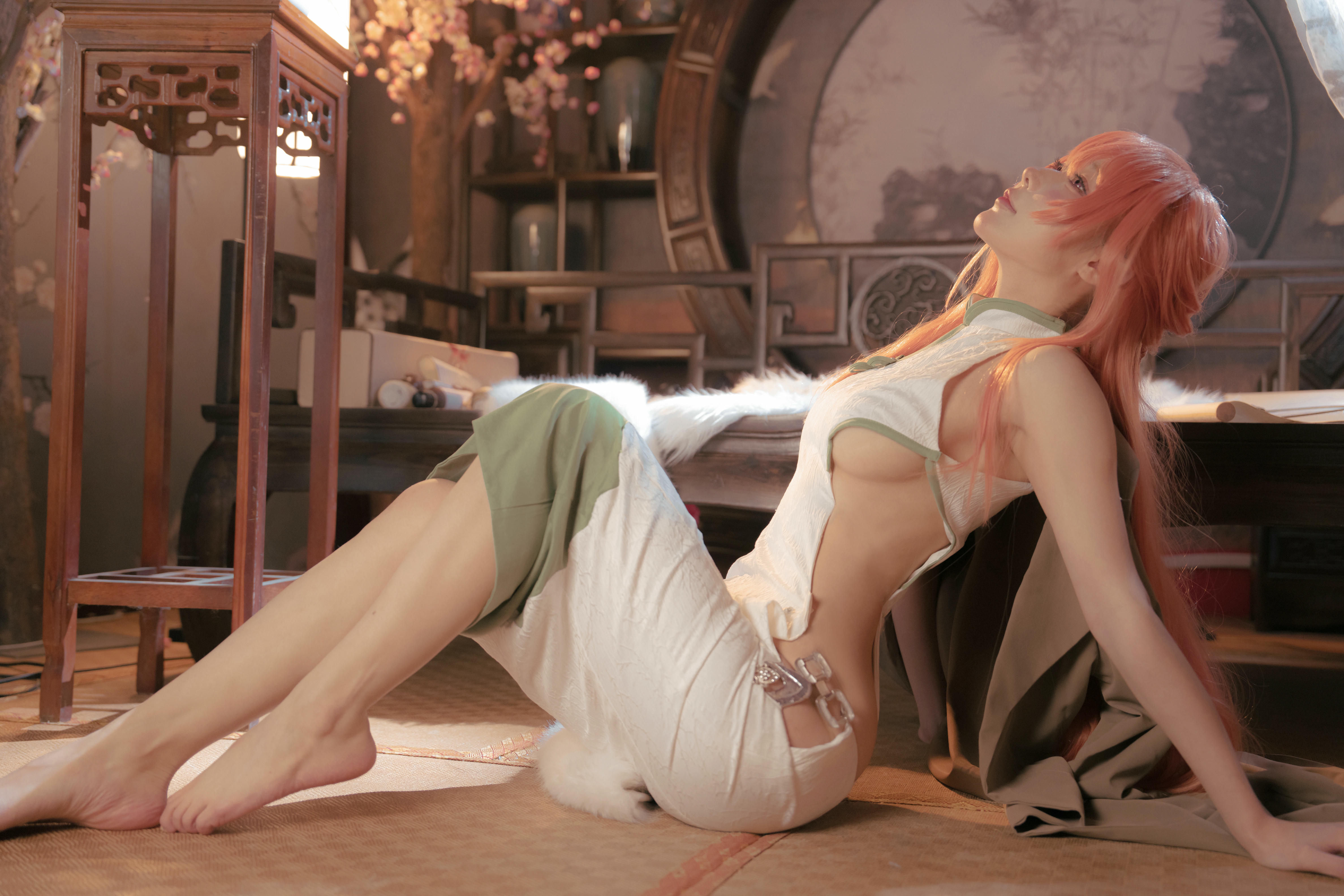 阿包也是兔娘 NO.097 碧蓝航线英仙座旗袍 [30P 210MB]_第1集