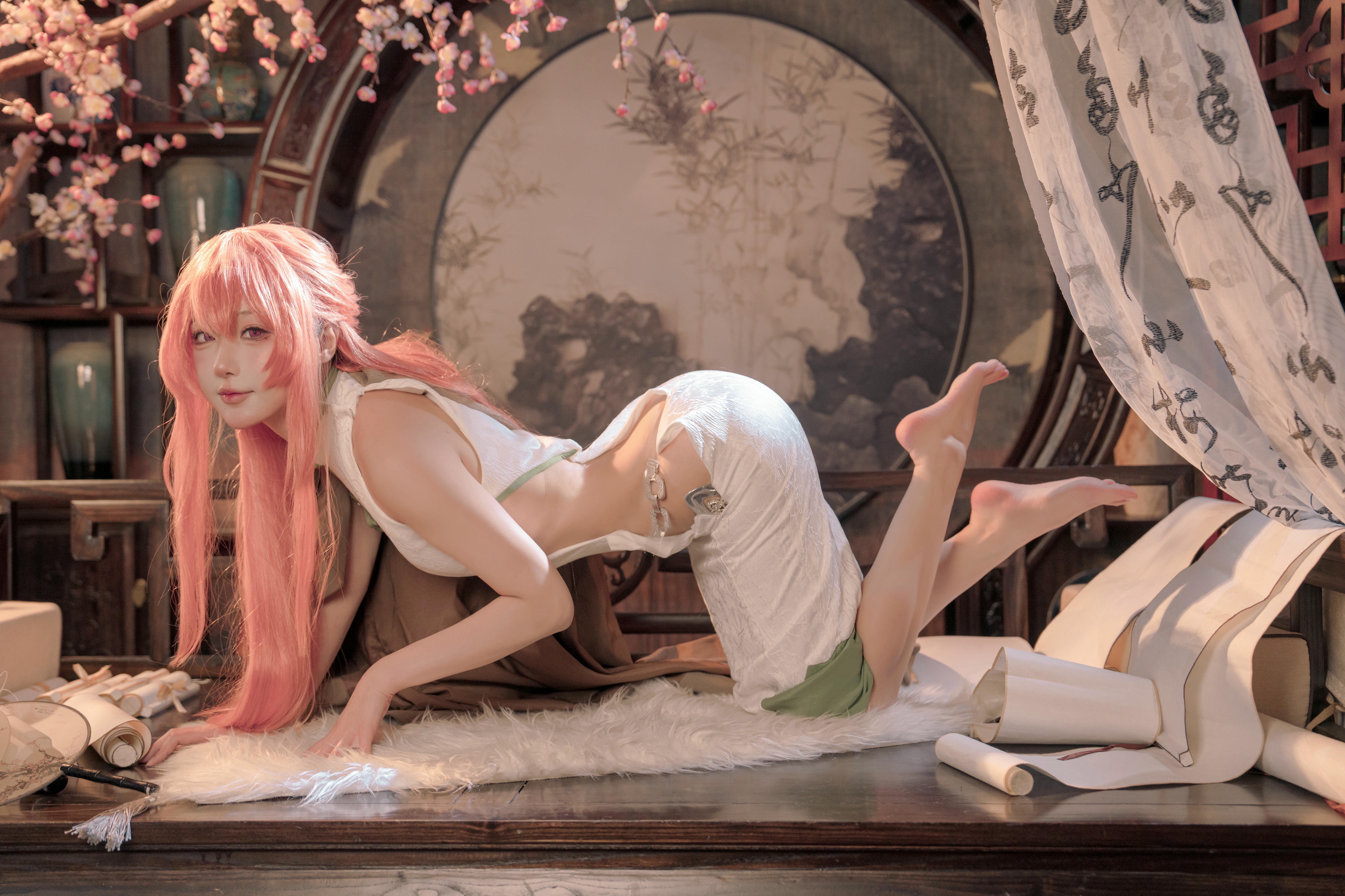 阿包也是兔娘 NO.097 碧蓝航线英仙座旗袍 [30P 210MB]_第1集