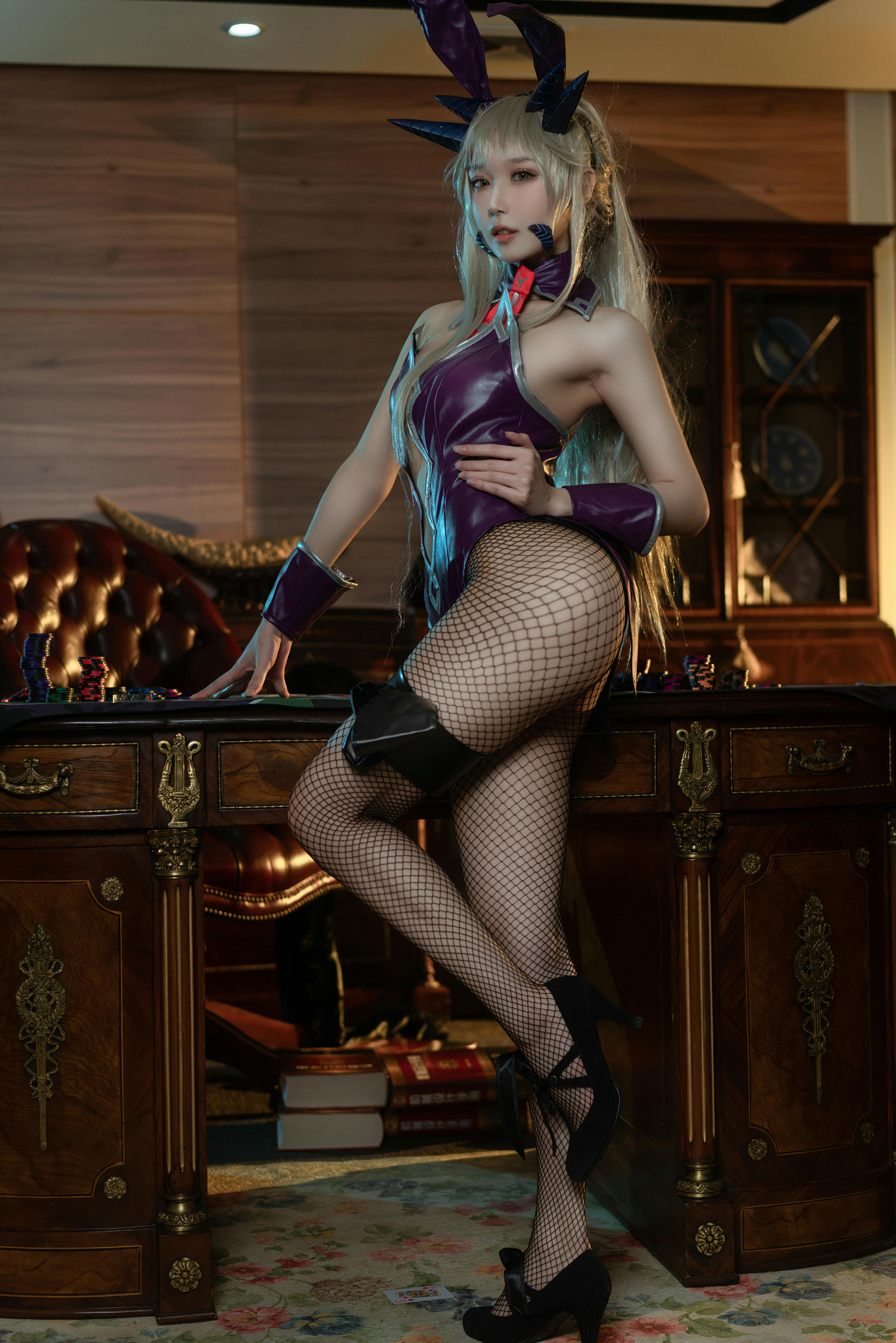 阿包也是兔娘 NO.098 黑枪呆兔女郎 [25P-626MB]_第1集