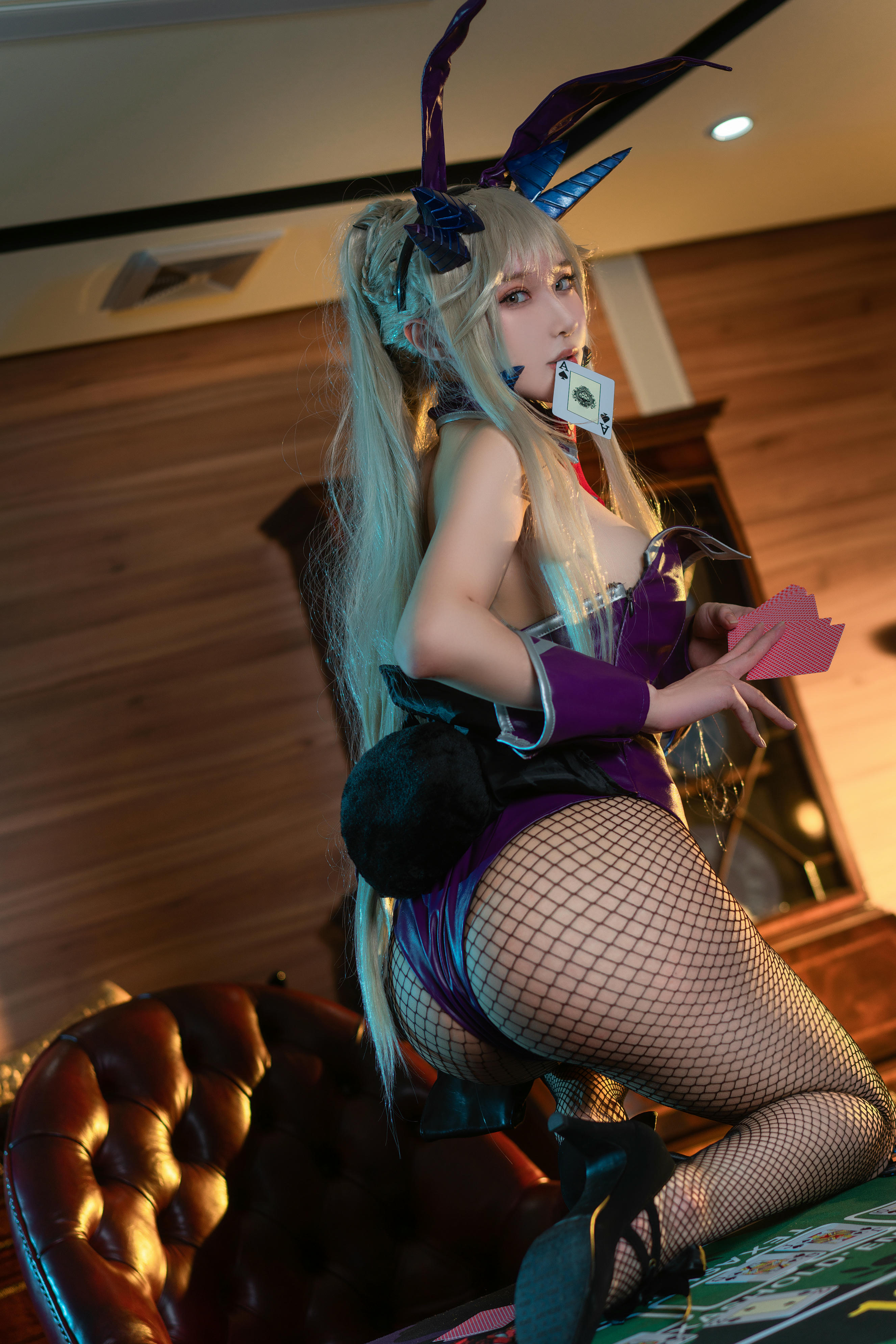 阿包也是兔娘 NO.098 黑枪呆兔女郎 [25P-626MB]_第1集