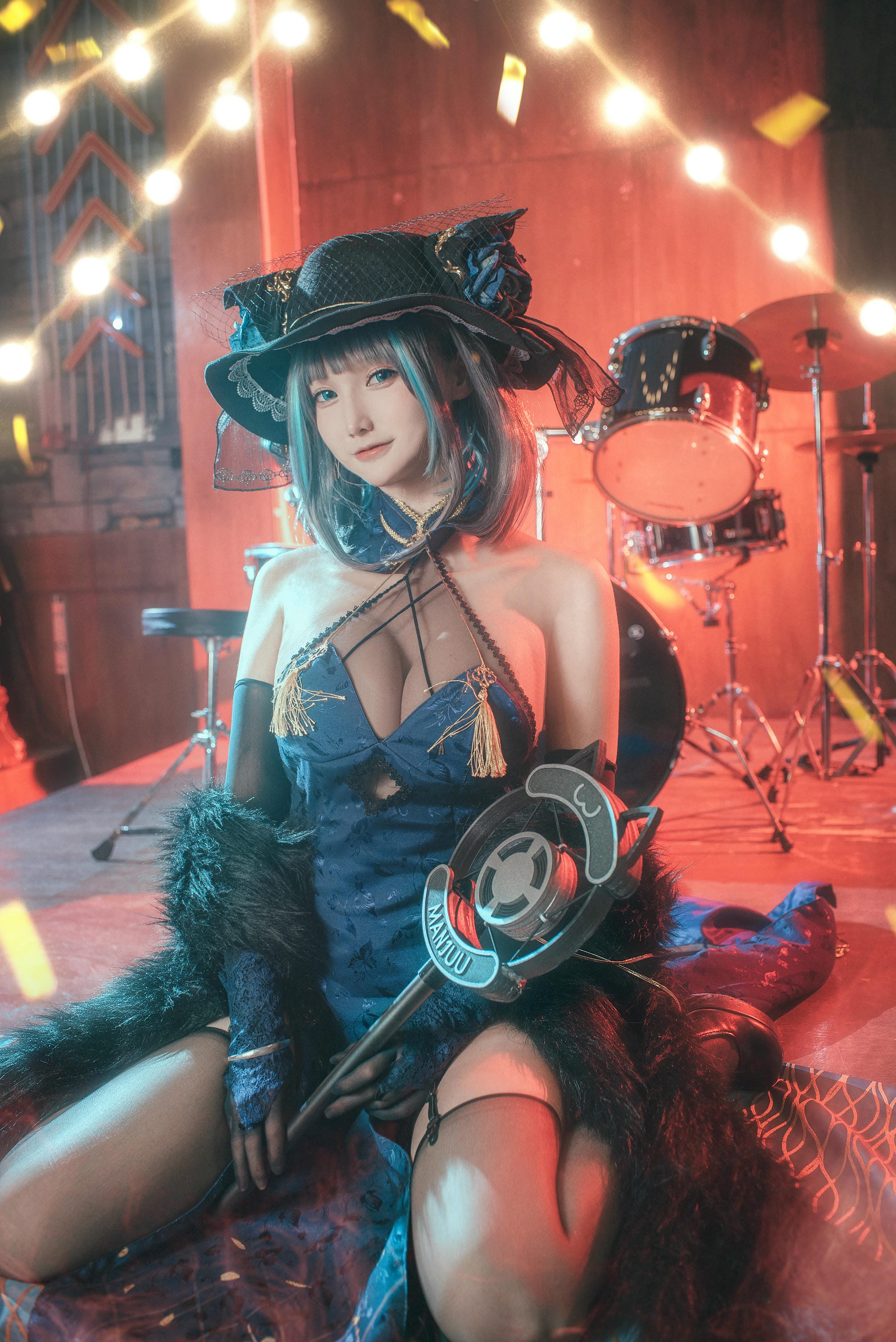仙九Airi NO.014 柴郡旗袍 [22P-369MB]_第1集