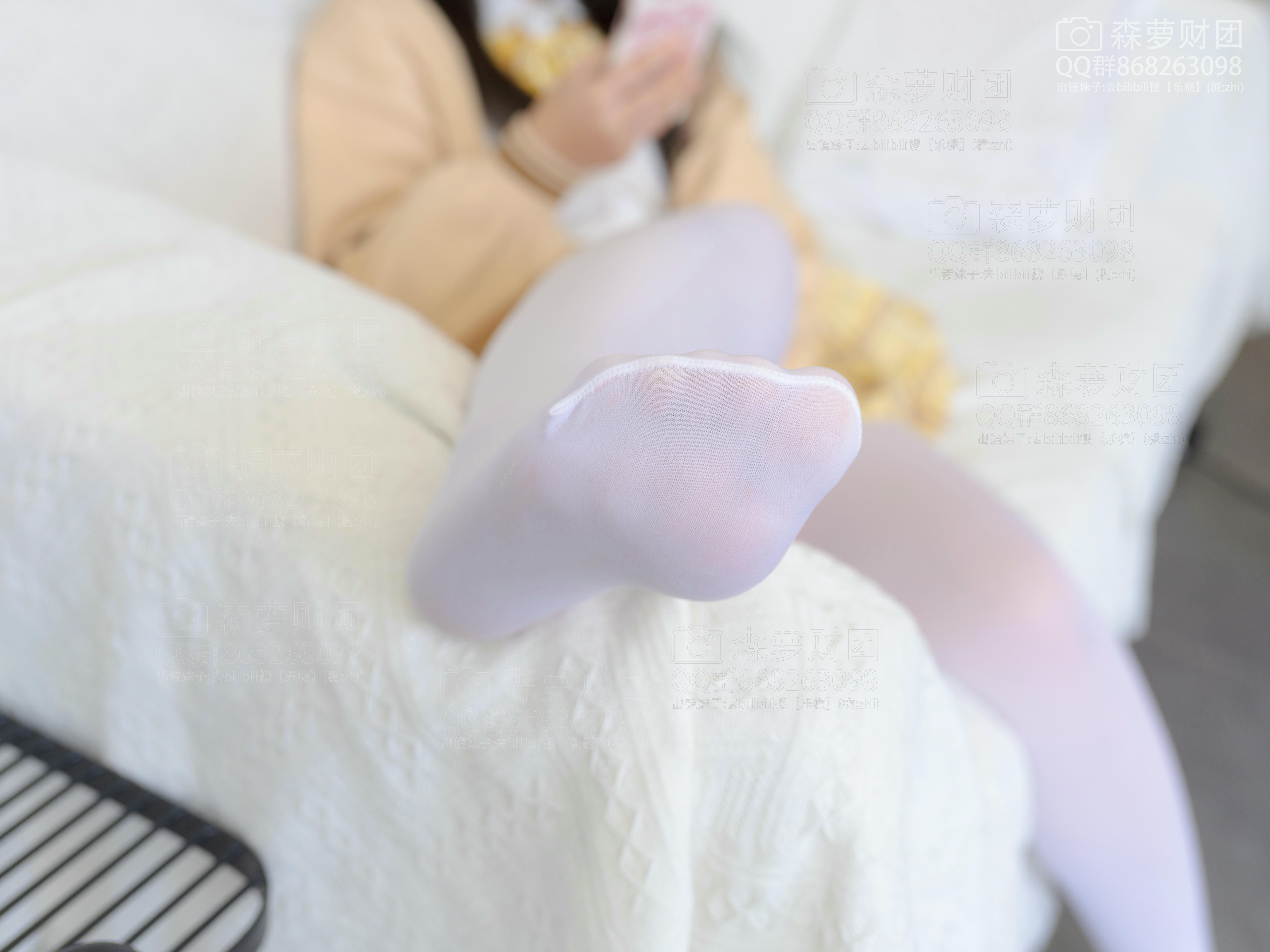 森萝财团 NO.347 亿清-001 乐栀 白丝 80D [68P1V-3.61GB]_第2集