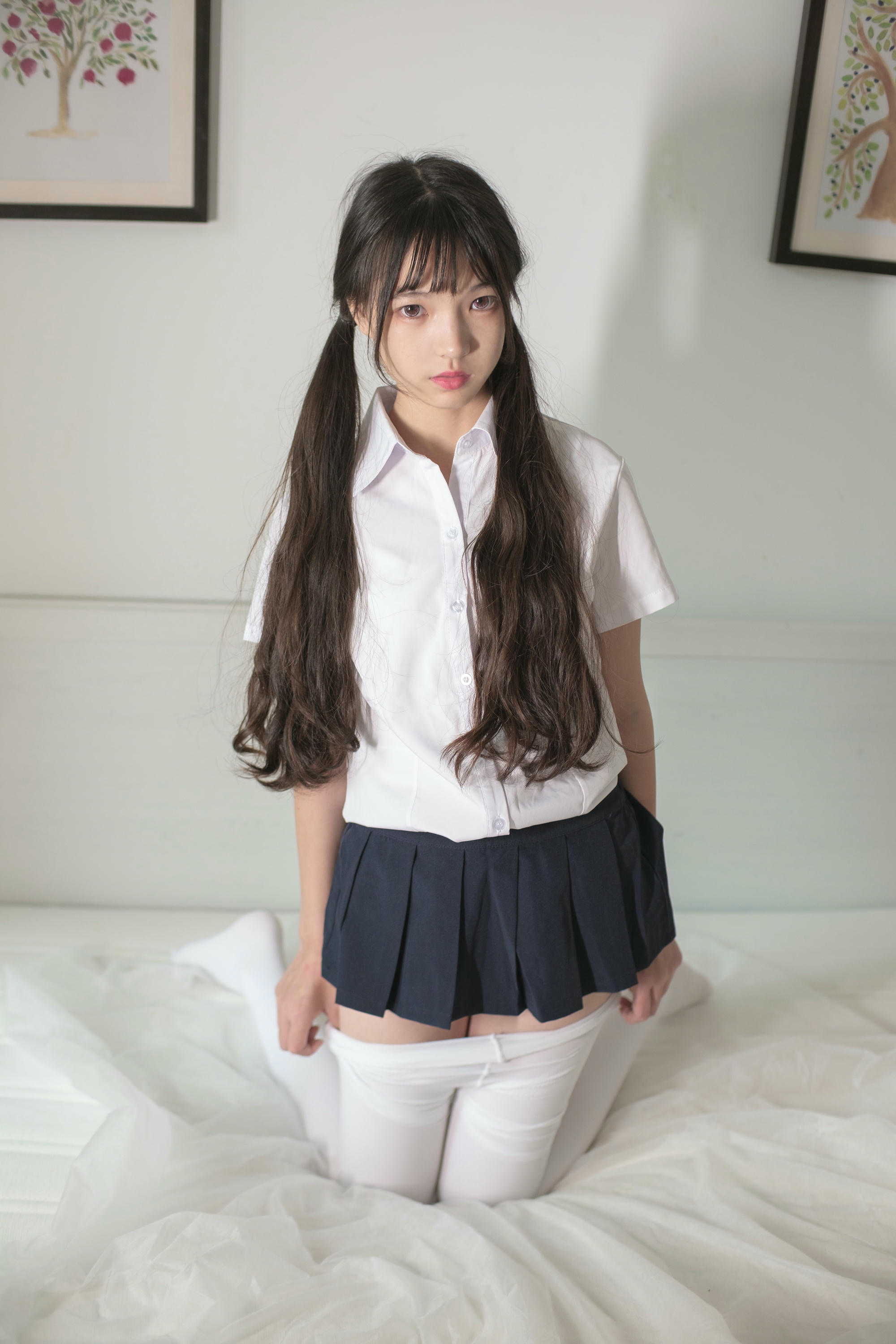 森萝财团 X-034 JK白丝清纯小妹 [83P1V-1.92GB]_第4集